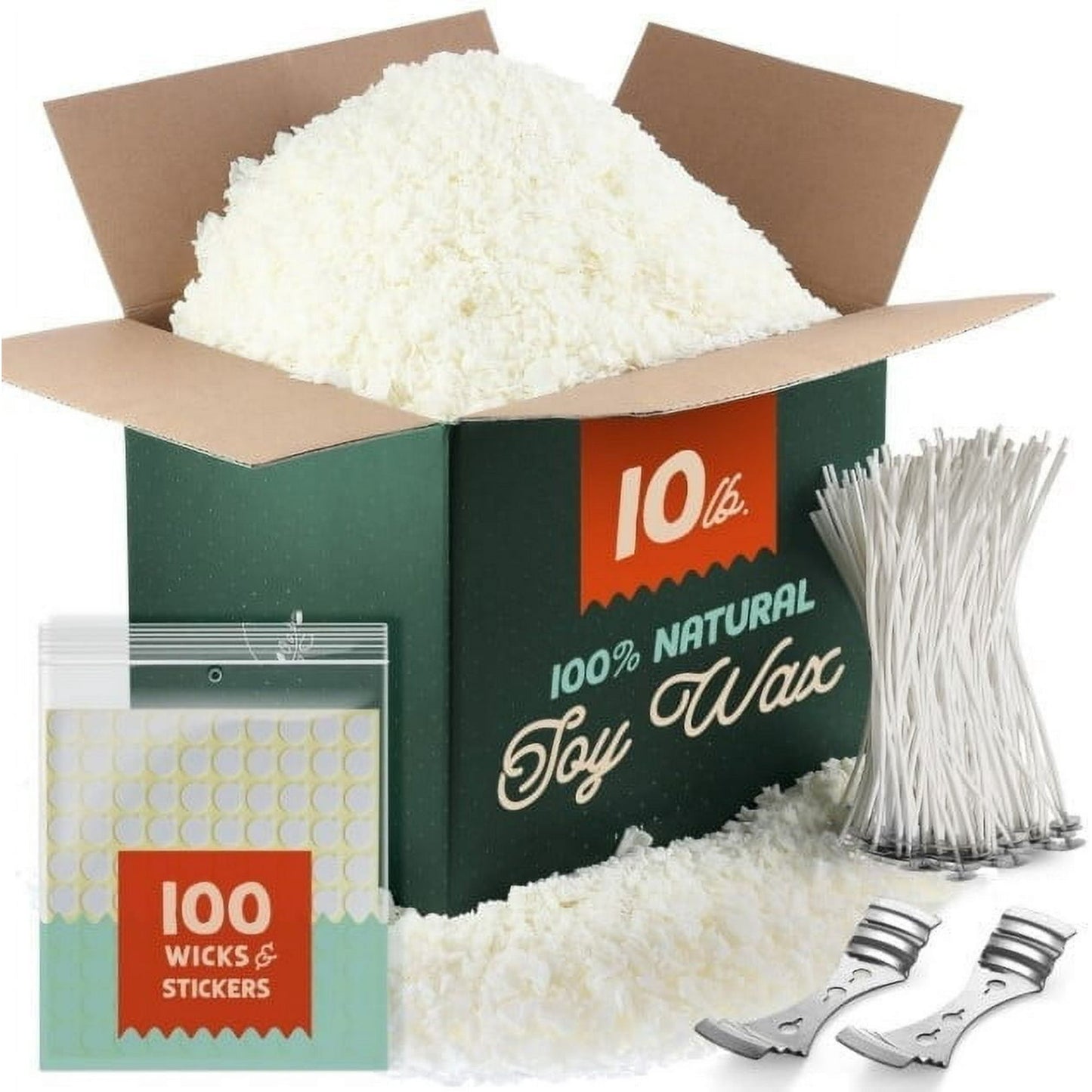 CraftBud Soy Wax Candle Making Supplies Kit