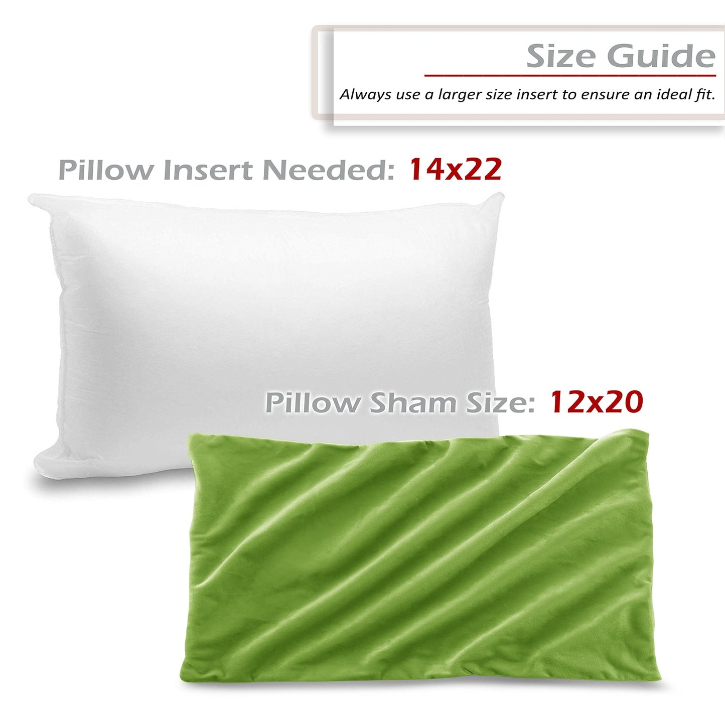 2 Pack 12 x 20 nestl Throw Pillow Covers, Cozy Velvet Decorative Outdoor Pillow