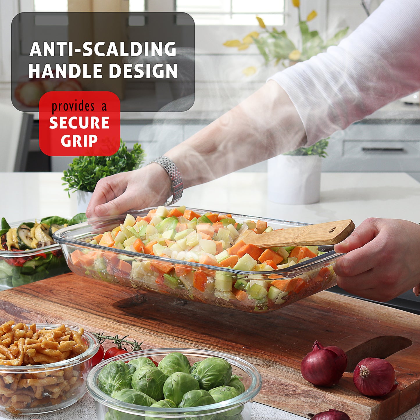 Virtu Glass Lasagna Dish