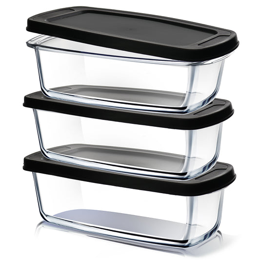 Virtu Glass Food Storage Containers Loaf Pan