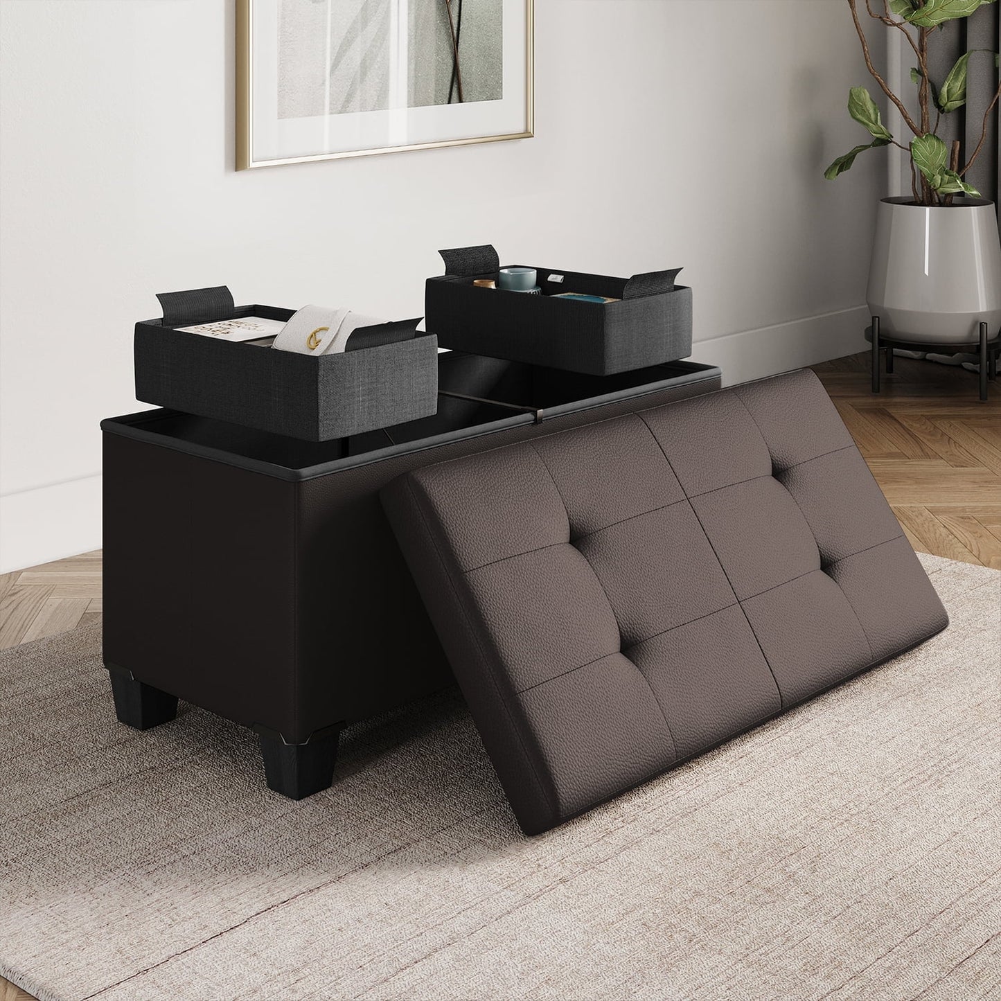 Hearth & Harbor Storage Bench With Storage