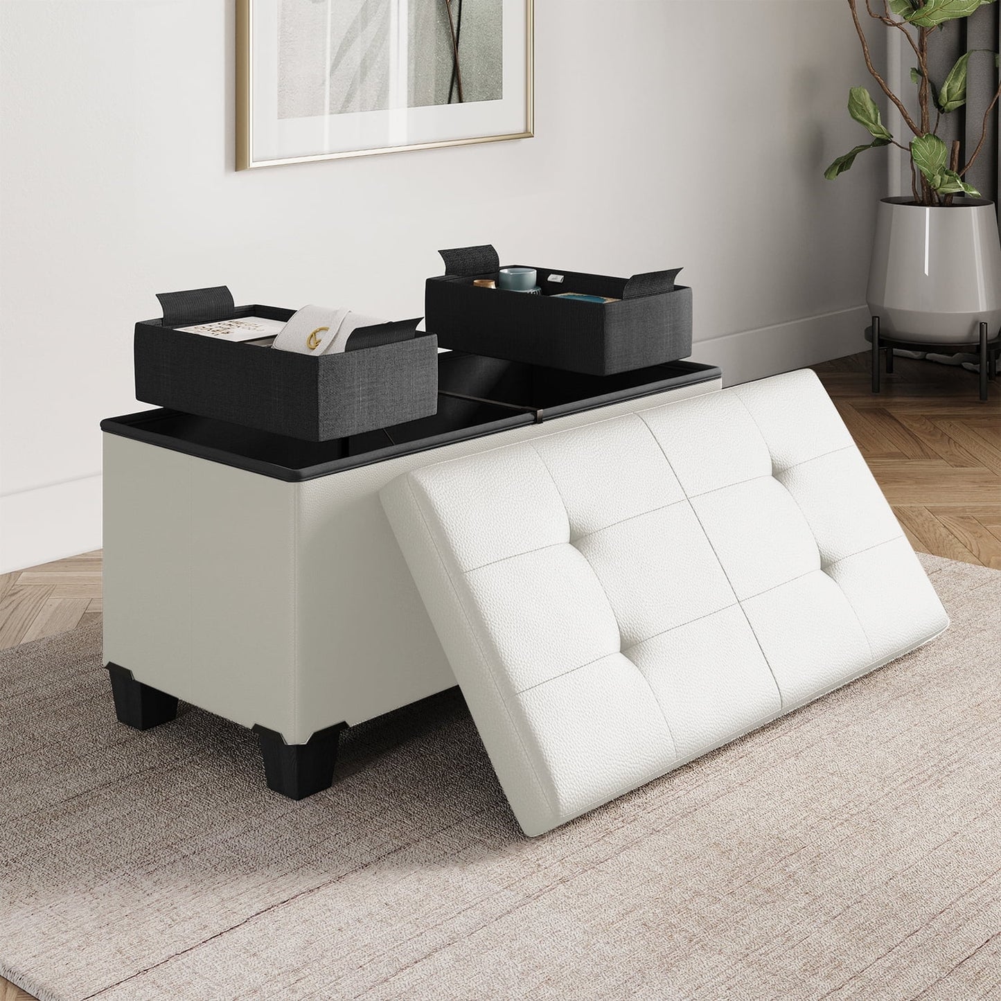 Hearth & Harbor Storage Bench With Storage