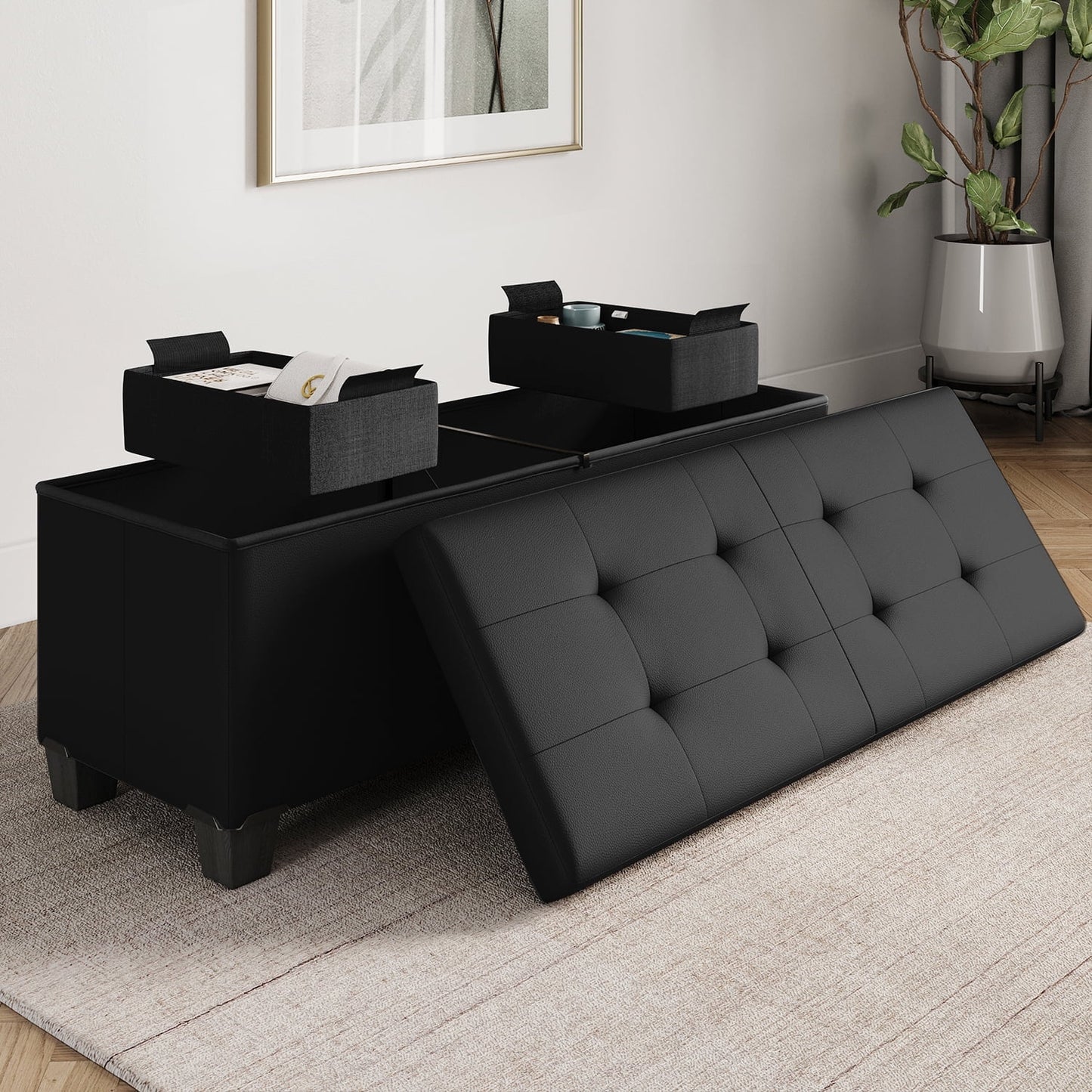 Hearth & Harbor Storage Bench With Storage