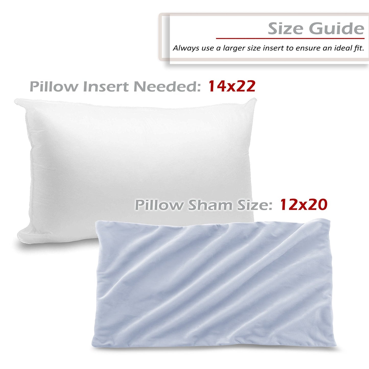 2 Pack 12 x 20 nestl Throw Pillow Covers, Cozy Velvet Decorative Outdoor Pillow
