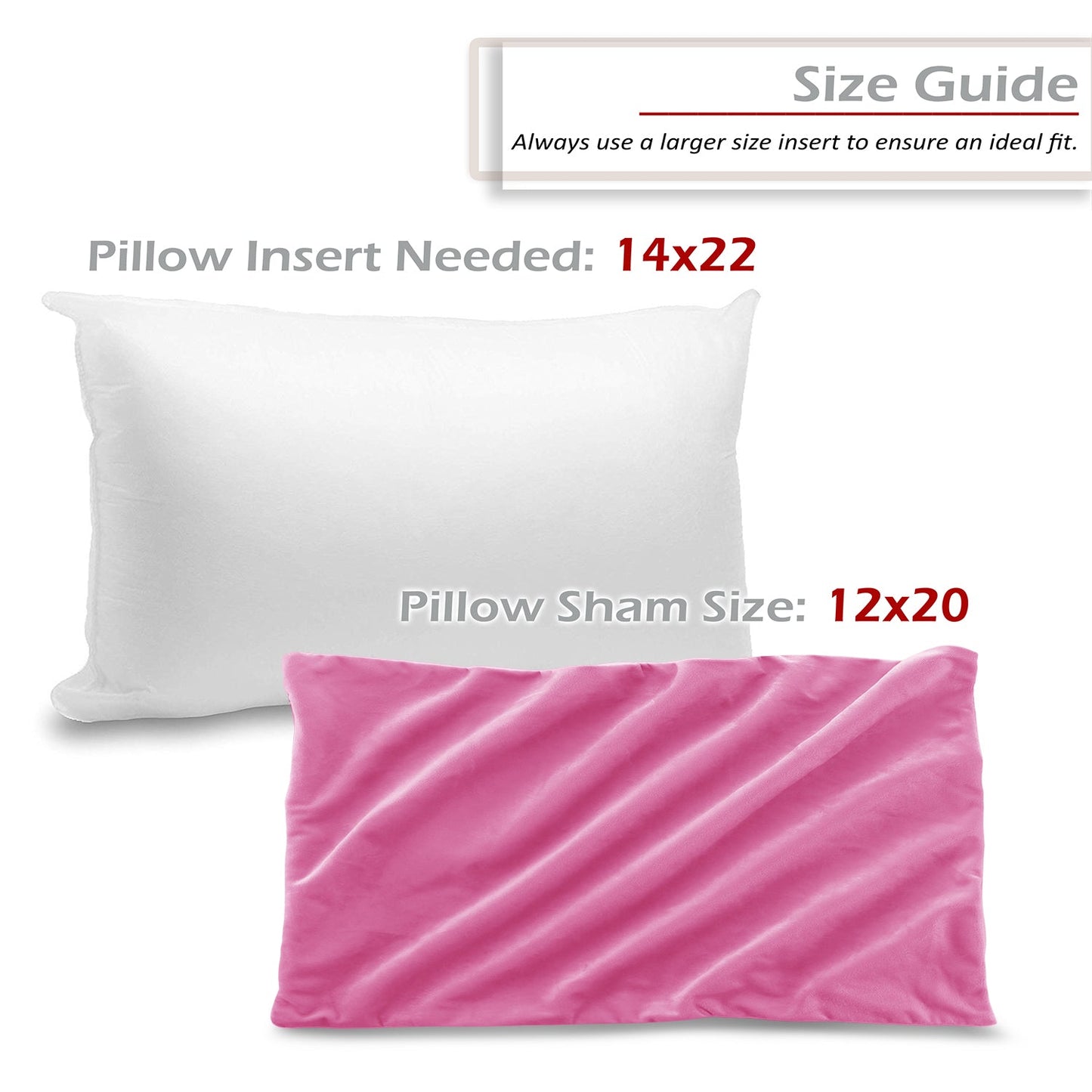 2 Pack 12 x 20 nestl Throw Pillow Covers, Cozy Velvet Decorative Outdoor Pillow