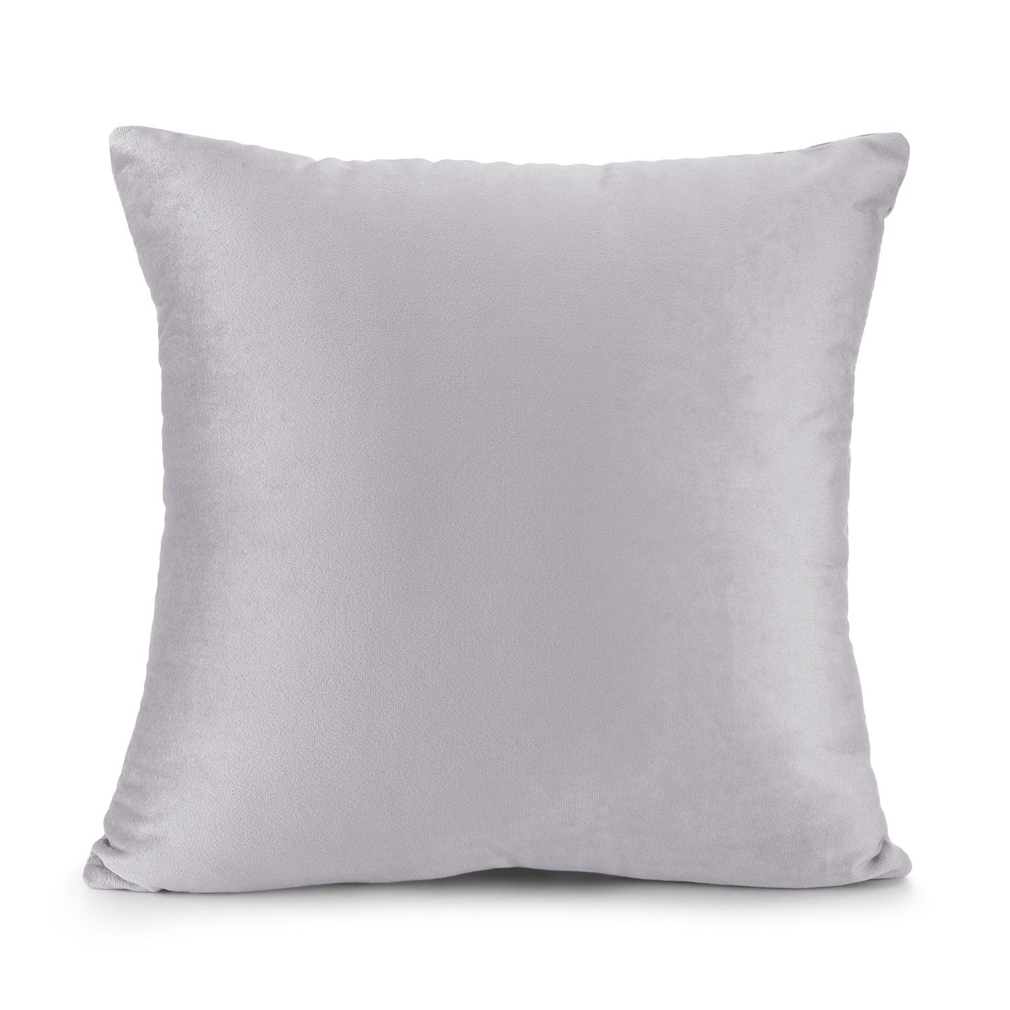nestl Throw Pillow Covers, Cozy Velvet Decorative Outdoor Pillow Covers 24x24 & 26x26 Inches, Soft Solid Cushion Covers for Sofa, Bed and Car, Set of 2
