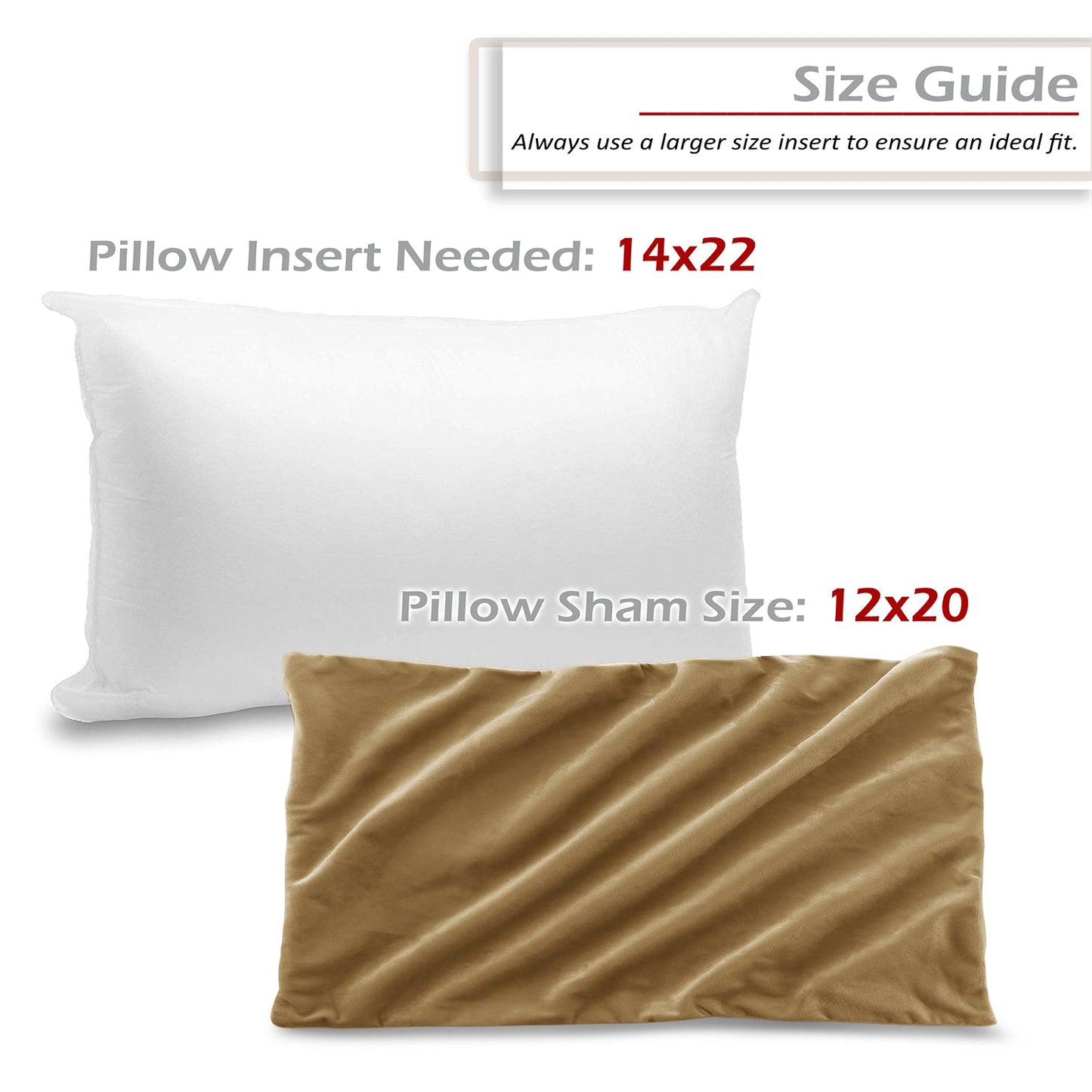 2 Pack 12 x 20 nestl Throw Pillow Covers, Cozy Velvet Decorative Outdoor Pillow