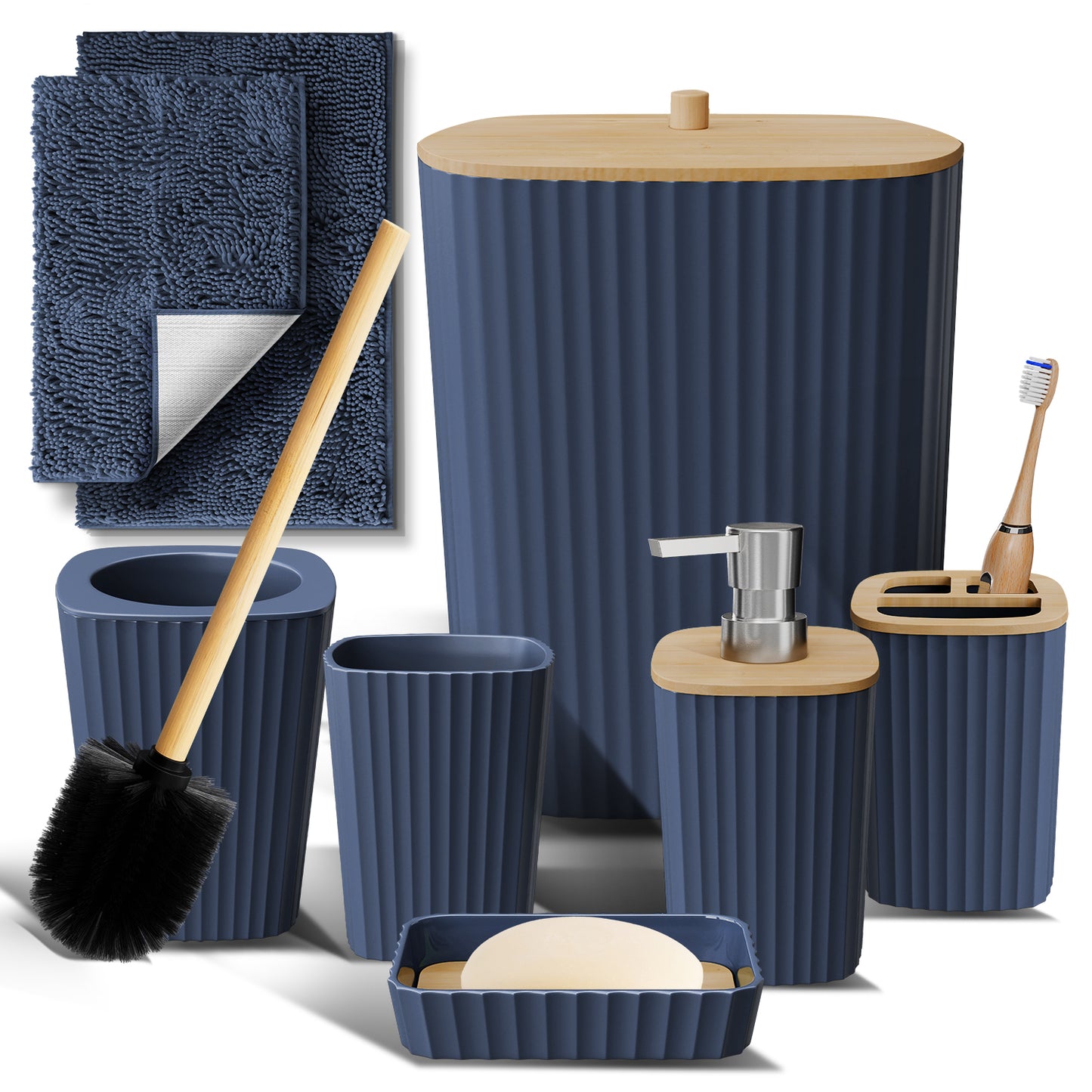 Clara Clark Bathroom Accessory Set