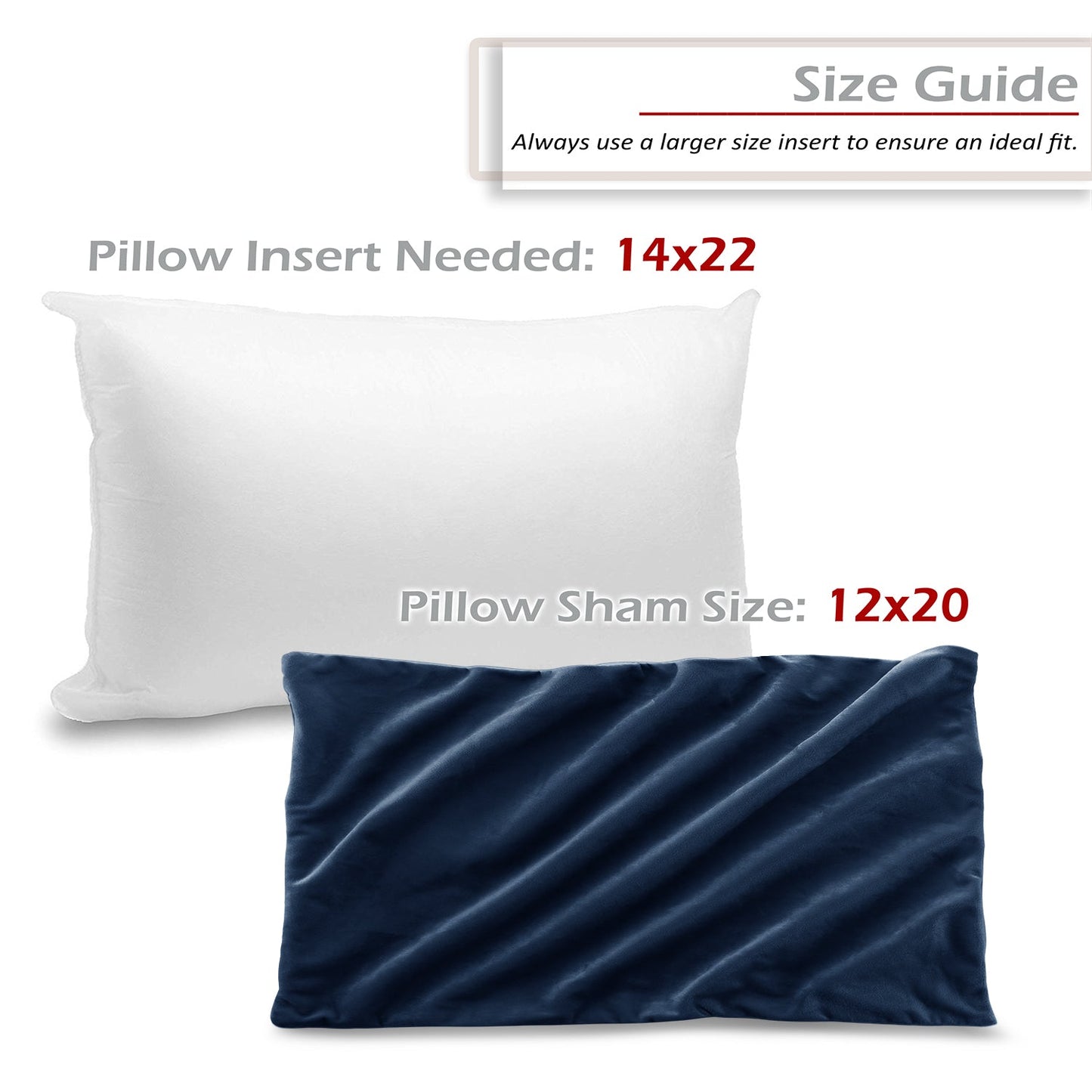 2 Pack 12 x 20 nestl Throw Pillow Covers, Cozy Velvet Decorative Outdoor Pillow