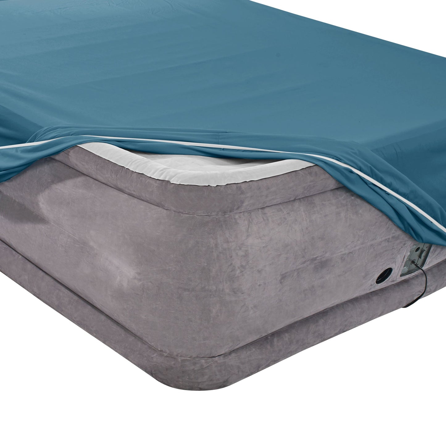 nestl Twin Fitted Sheet - Single Fitted Deep Pocket Sheet - Fits Mattress Perfectly - Soft Wrinkle Free Sheet - 1 Fitted Sheet Only