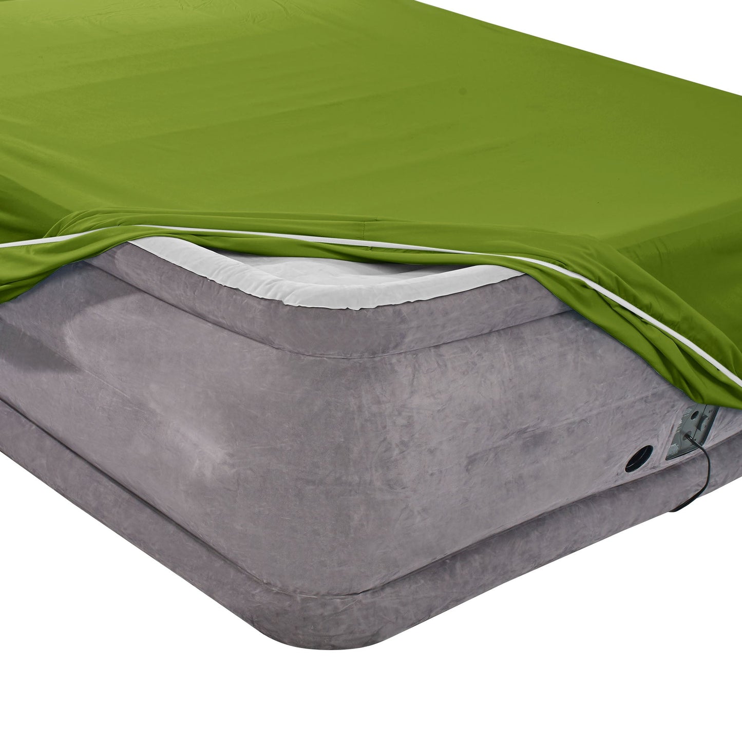 nestl Twin Fitted Sheet - Single Fitted Deep Pocket Sheet - Fits Mattress Perfectly - Soft Wrinkle Free Sheet - 1 Fitted Sheet Only