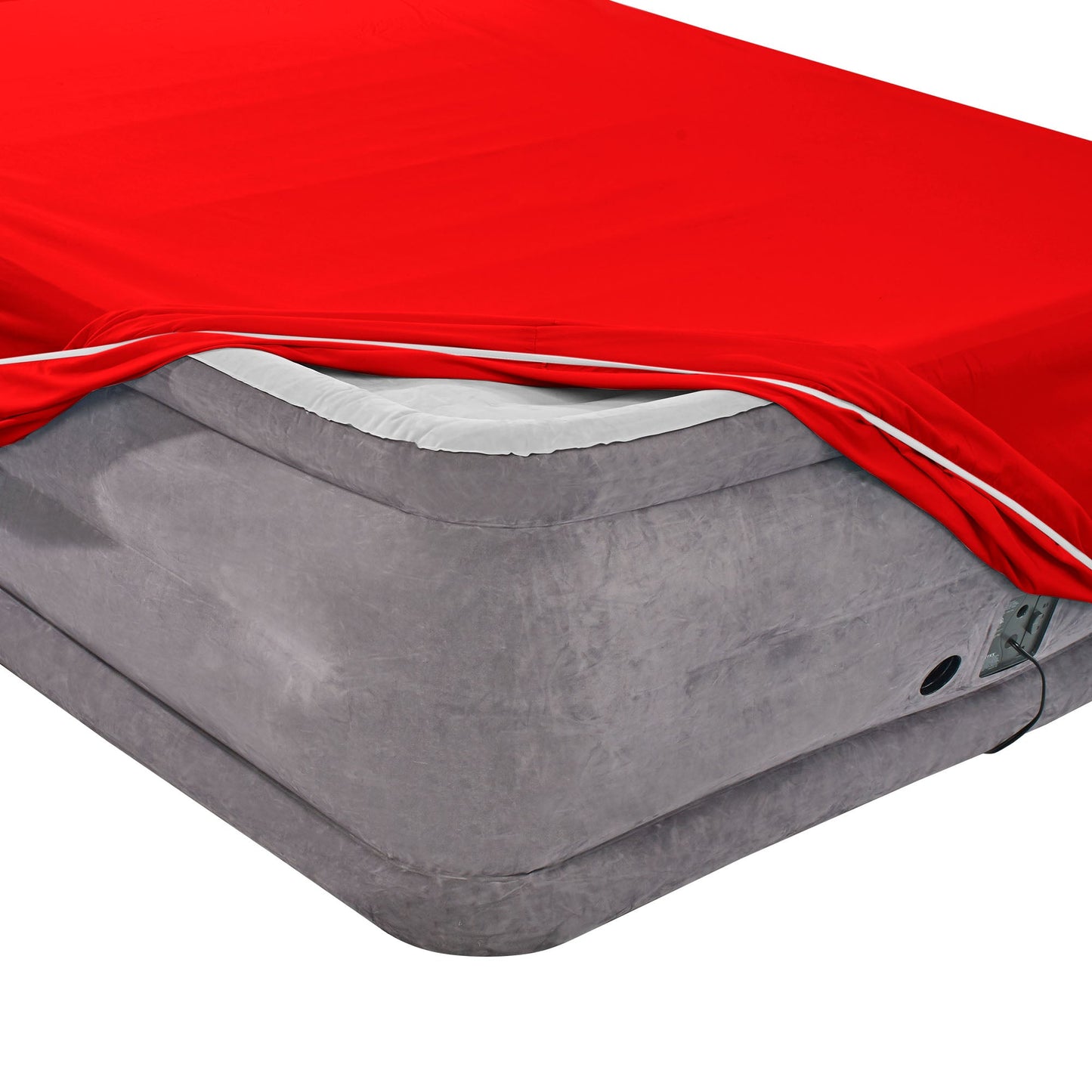 nestl Twin Fitted Sheet - Single Fitted Deep Pocket Sheet - Fits Mattress Perfectly - Soft Wrinkle Free Sheet - 1 Fitted Sheet Only