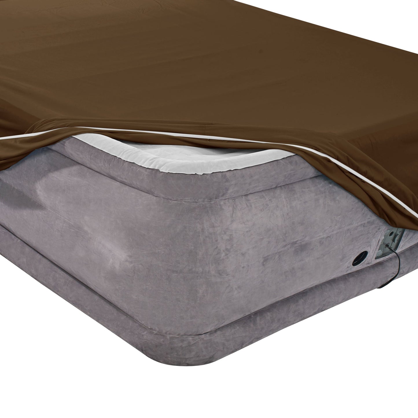 nestl Twin Fitted Sheet - Single Fitted Deep Pocket Sheet - Fits Mattress Perfectly - Soft Wrinkle Free Sheet - 1 Fitted Sheet Only