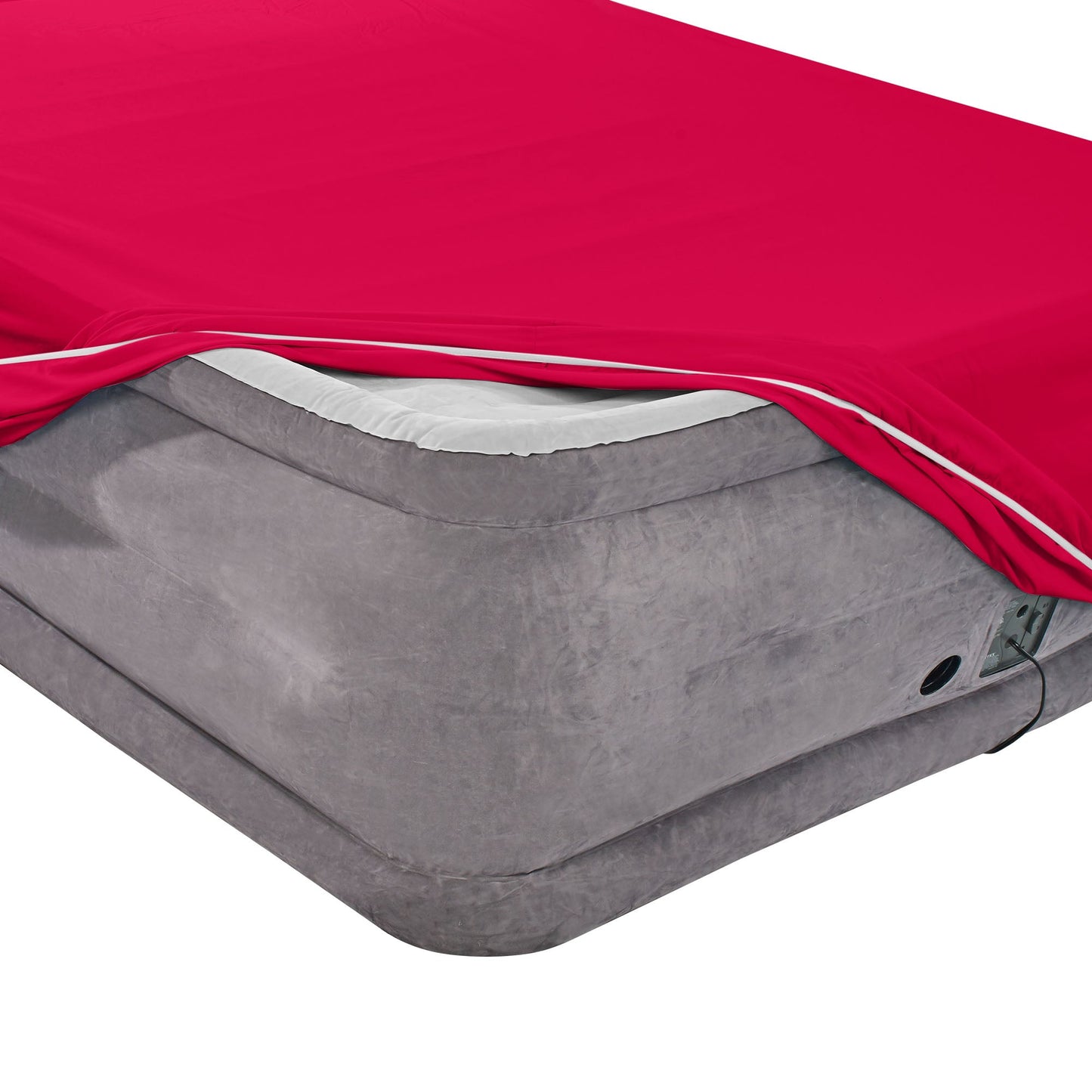 nestl Twin Fitted Sheet - Single Fitted Deep Pocket Sheet - Fits Mattress Perfectly - Soft Wrinkle Free Sheet - 1 Fitted Sheet Only