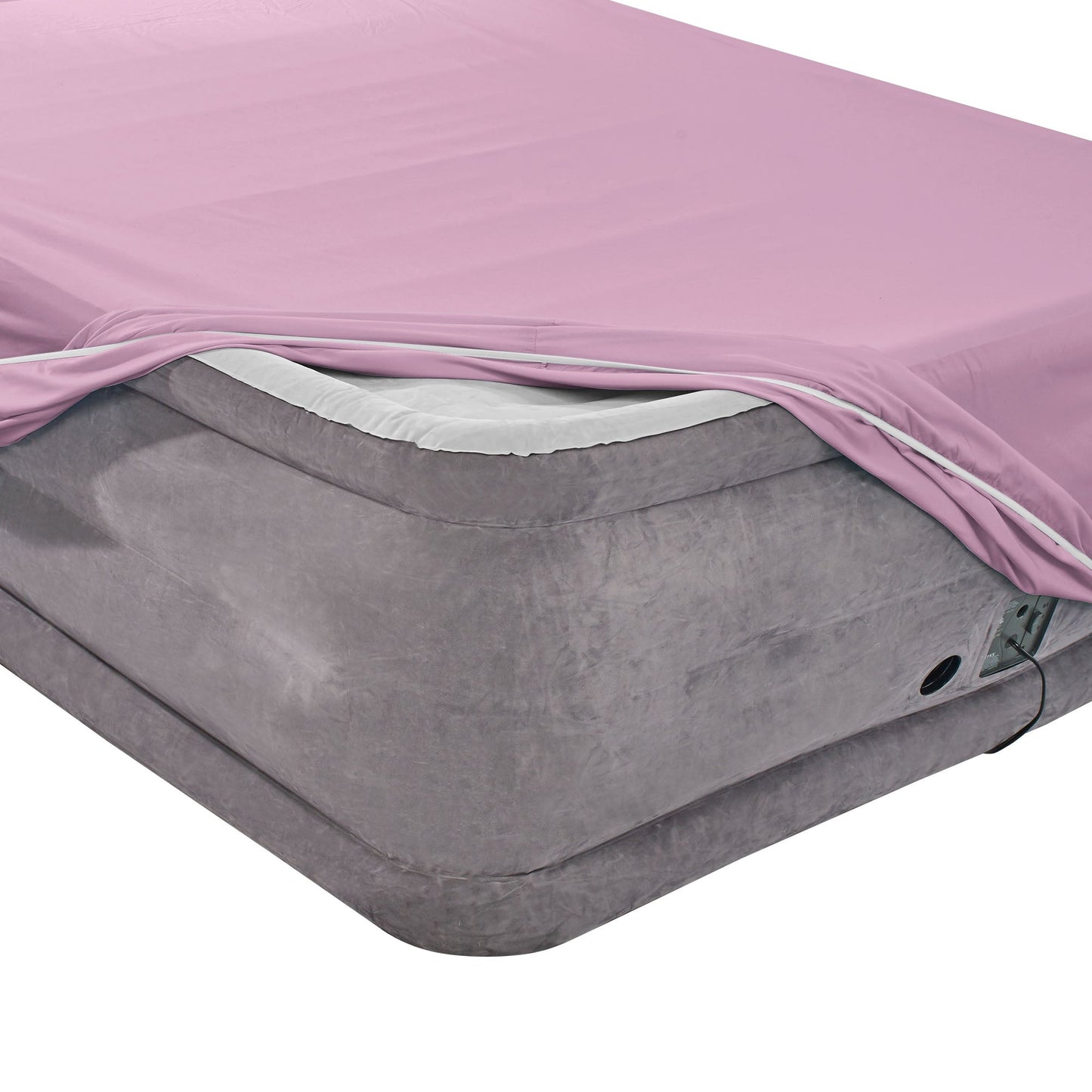 nestl Twin Fitted Sheet - Single Fitted Deep Pocket Sheet - Fits Mattress Perfectly - Soft Wrinkle Free Sheet - 1 Fitted Sheet Only