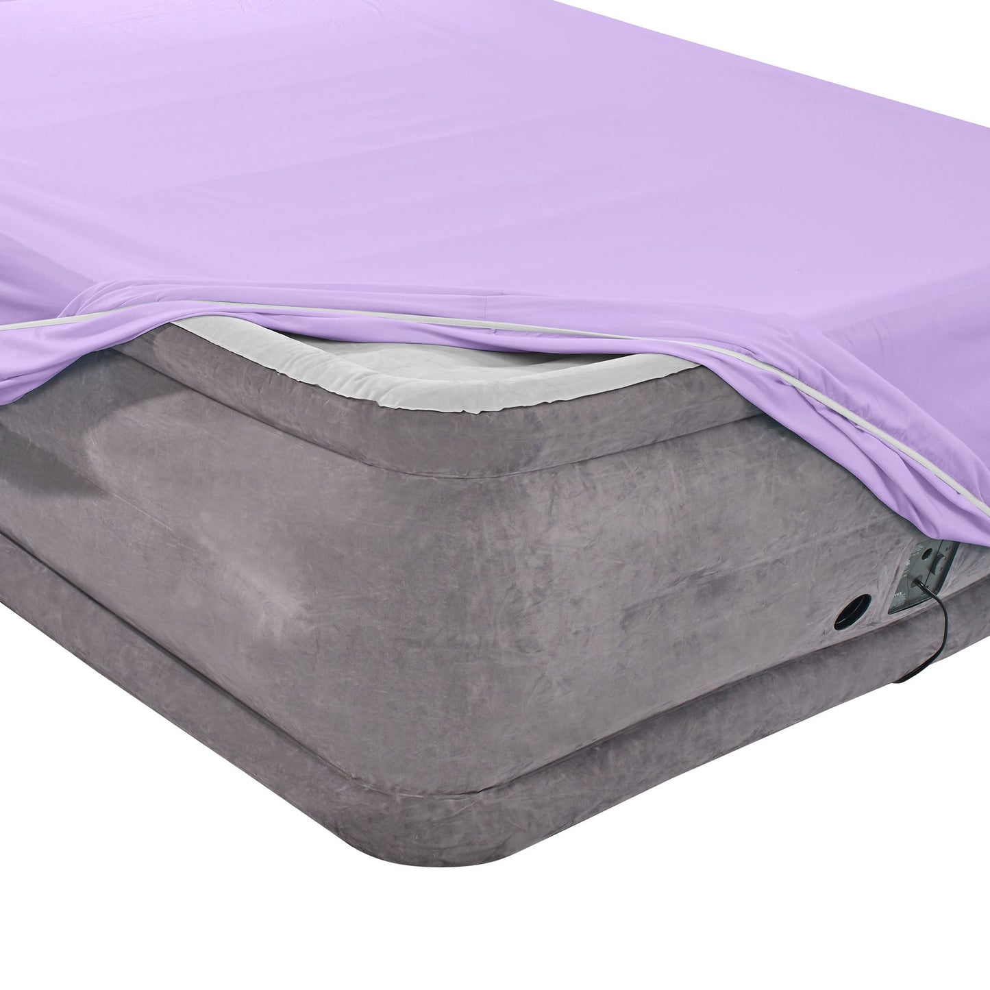 nestl Twin Fitted Sheet - Single Fitted Deep Pocket Sheet - Fits Mattress Perfectly - Soft Wrinkle Free Sheet - 1 Fitted Sheet Only