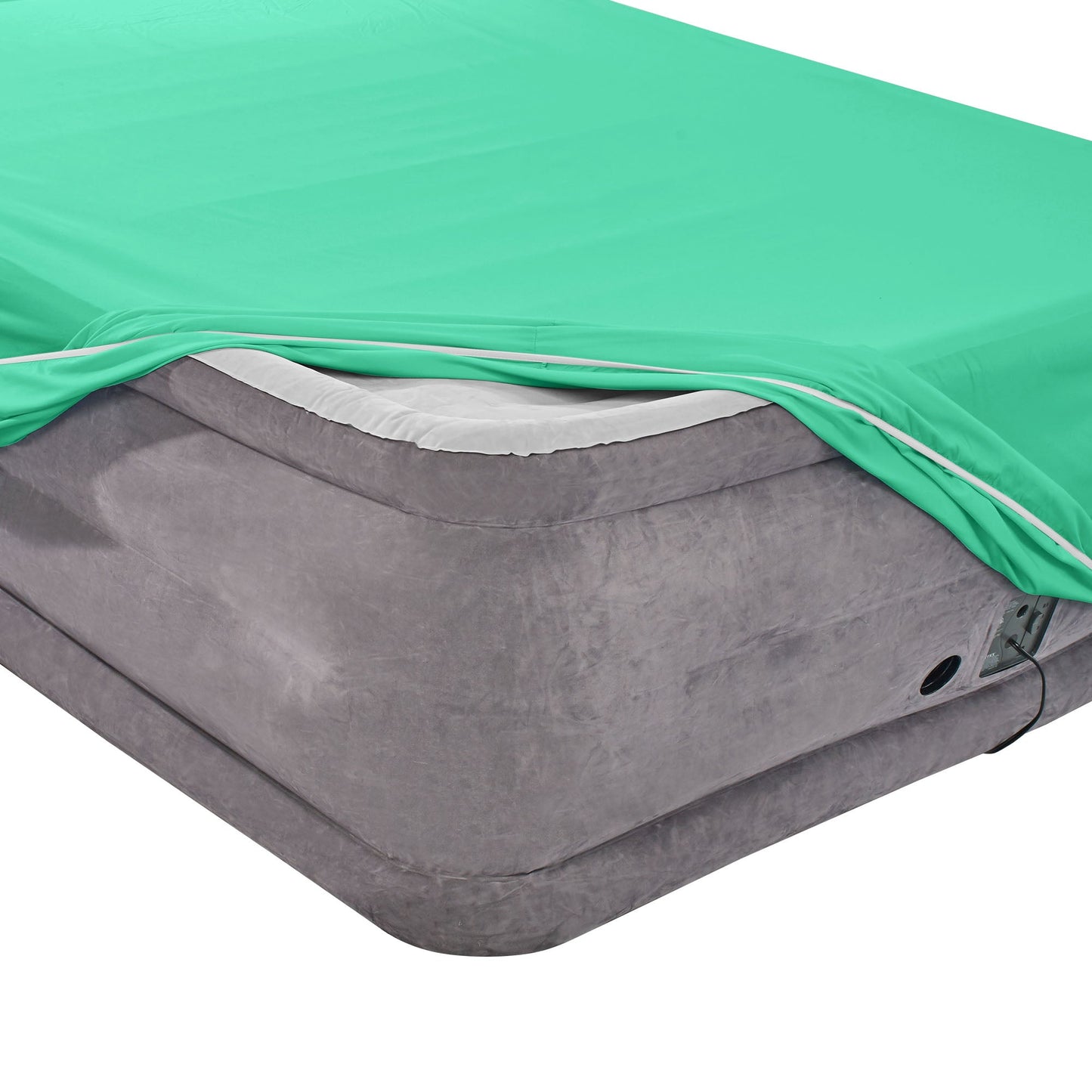 nestl Twin Fitted Sheet - Single Fitted Deep Pocket Sheet - Fits Mattress Perfectly - Soft Wrinkle Free Sheet - 1 Fitted Sheet Only