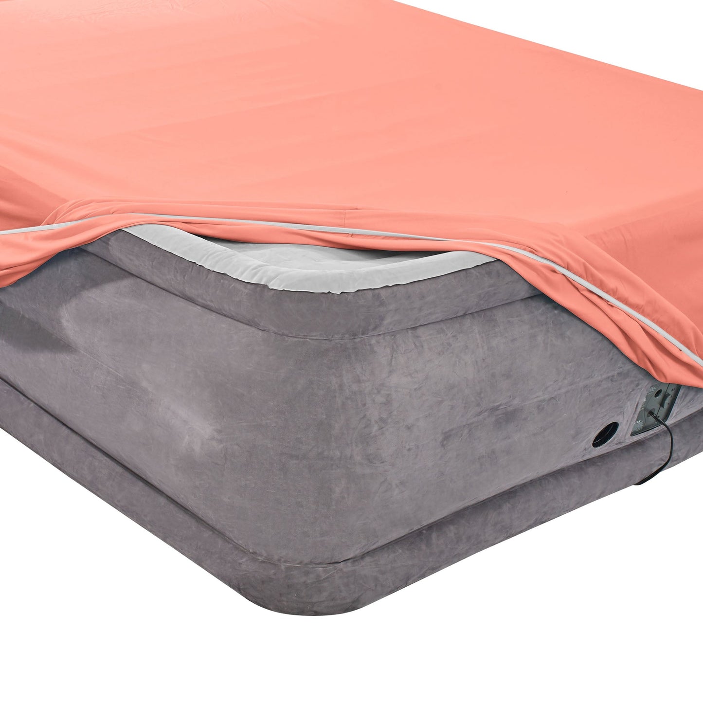 nestl Twin Fitted Sheet - Single Fitted Deep Pocket Sheet - Fits Mattress Perfectly - Soft Wrinkle Free Sheet - 1 Fitted Sheet Only
