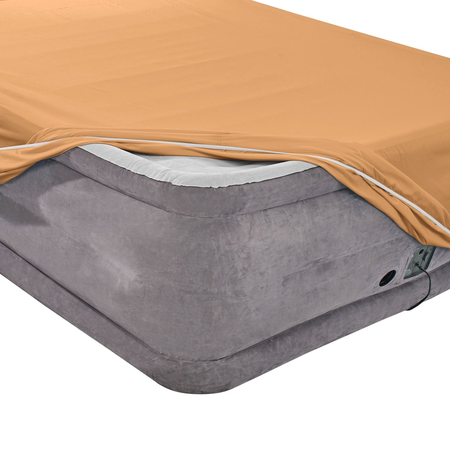 nestl Twin Fitted Sheet - Single Fitted Deep Pocket Sheet - Fits Mattress Perfectly - Soft Wrinkle Free Sheet - 1 Fitted Sheet Only