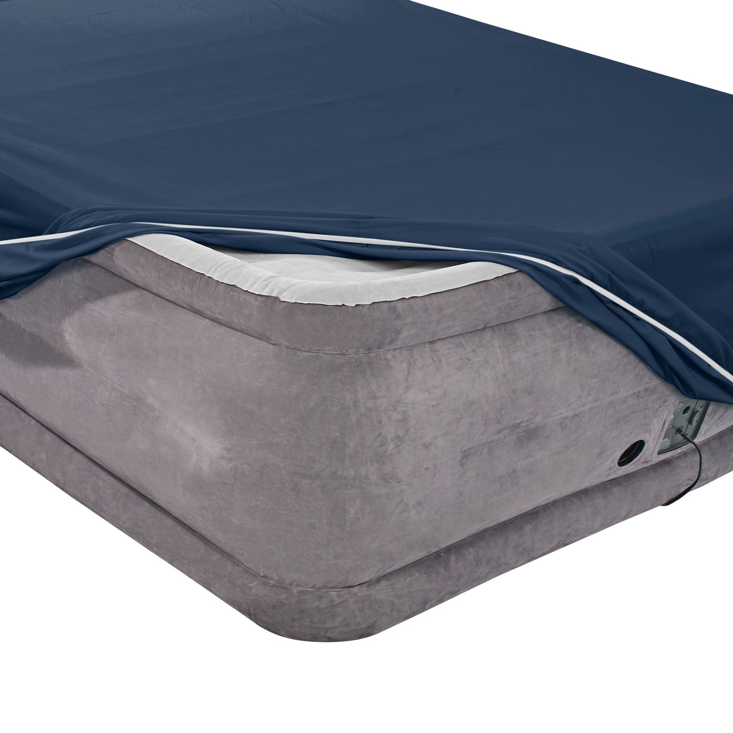 nestl Twin Fitted Sheet - Single Fitted Deep Pocket Sheet - Fits Mattress Perfectly - Soft Wrinkle Free Sheet - 1 Fitted Sheet Only