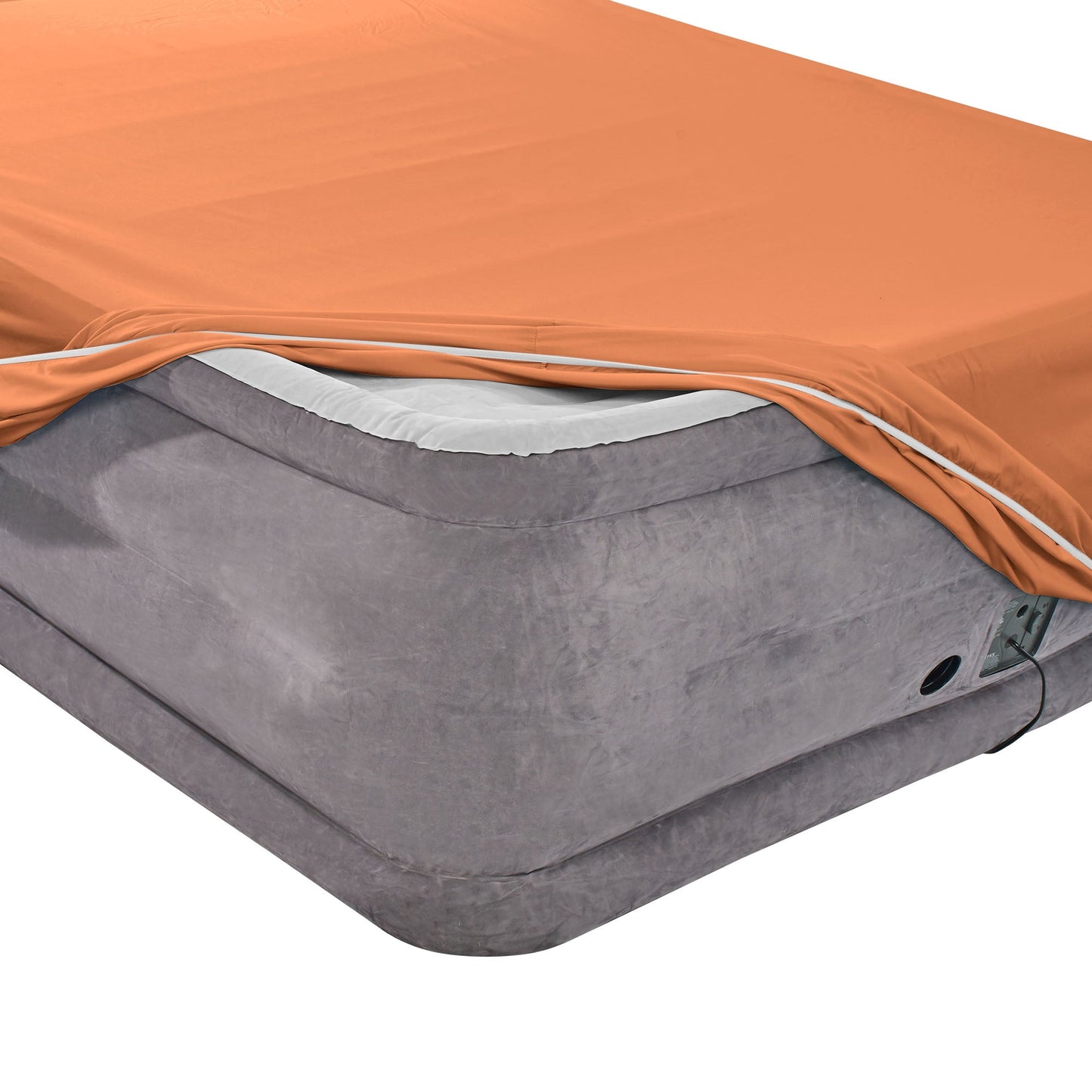 nestl Twin Fitted Sheet - Single Fitted Deep Pocket Sheet - Fits Mattress Perfectly - Soft Wrinkle Free Sheet - 1 Fitted Sheet Only