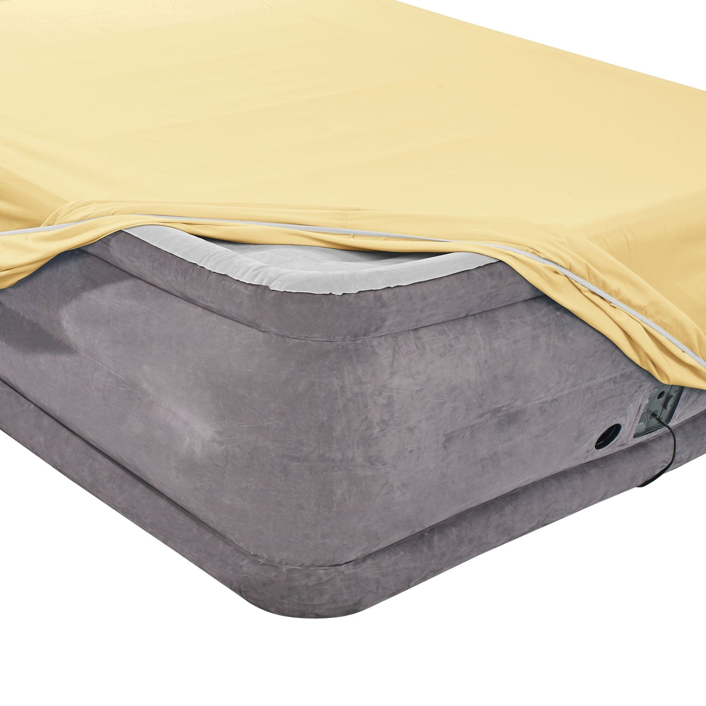 nestl Twin Fitted Sheet - Single Fitted Deep Pocket Sheet - Fits Mattress Perfectly - Soft Wrinkle Free Sheet - 1 Fitted Sheet Only