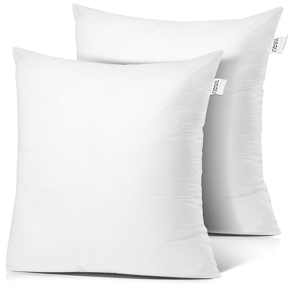 Nestl Couch Throw Pillow Inserts - Premium Hypoallergennic Pillow Cushion, Decorative Pillows Inserts, Plain Throw Pillows