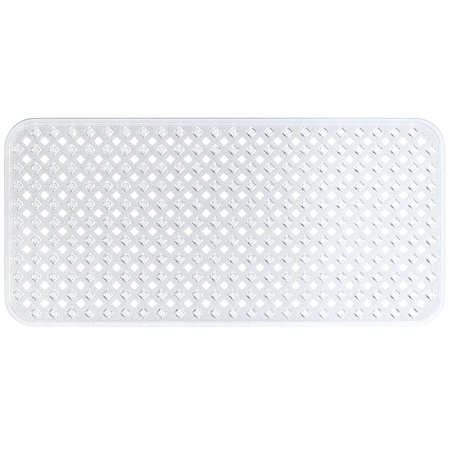 Virtu Shower Mat - 35"x16" Clear Bathtub Mat