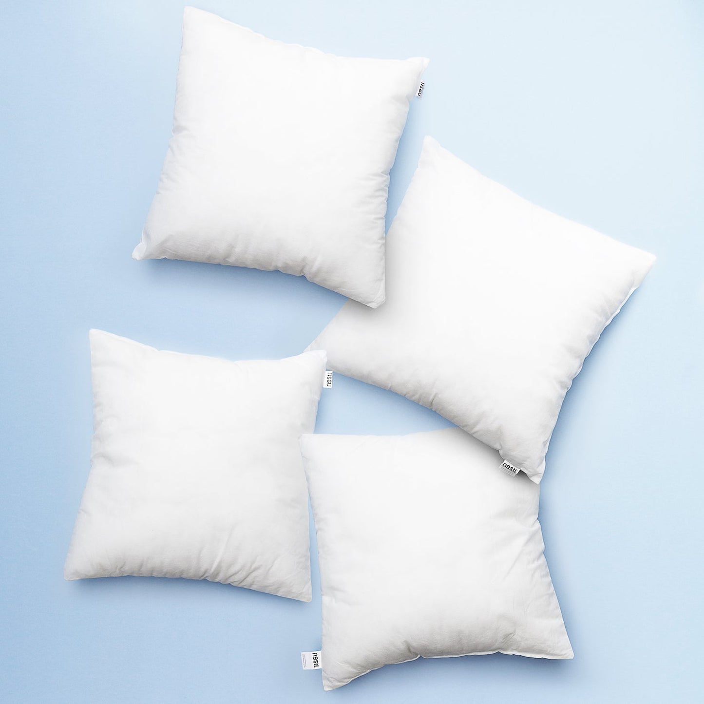 nestl Couch Throw Pillow Inserts - Premium Hypoallergennic Pillow Cushion, Decorative Pillows Inserts, Plain Throw Pillows