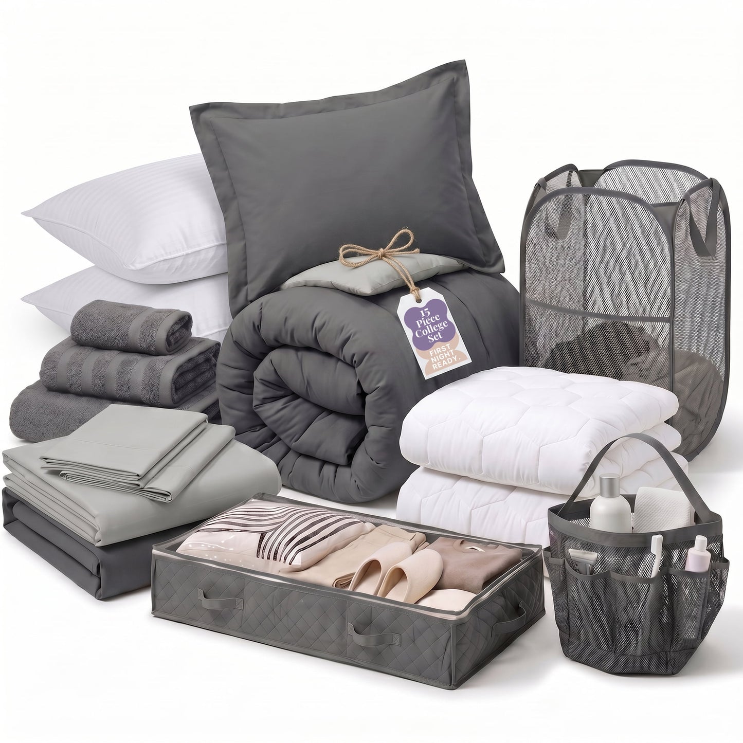 Virtu Bed in a Bag Back to College Kit