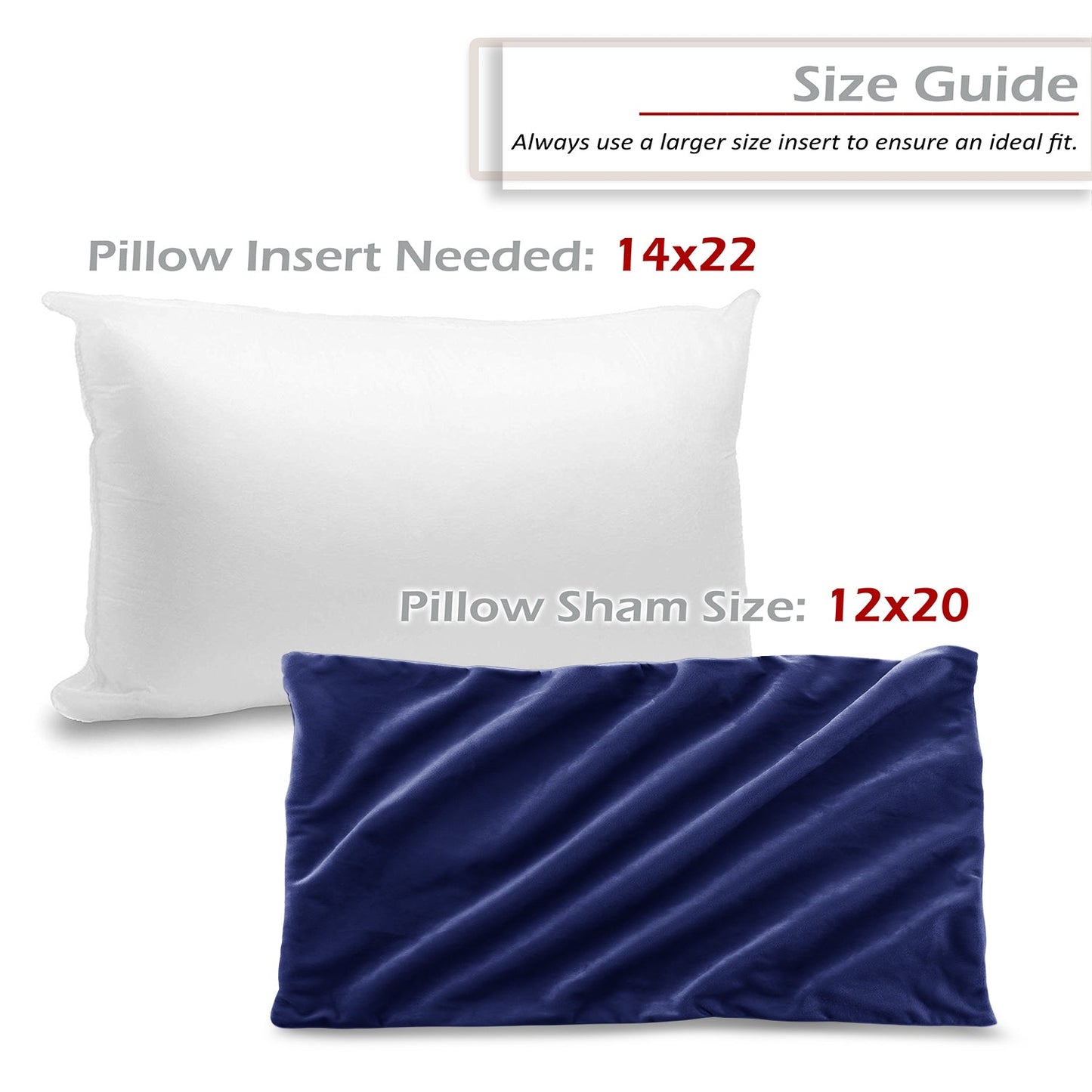 2 Pack 12 x 20 nestl Throw Pillow Covers, Cozy Velvet Decorative Outdoor Pillow