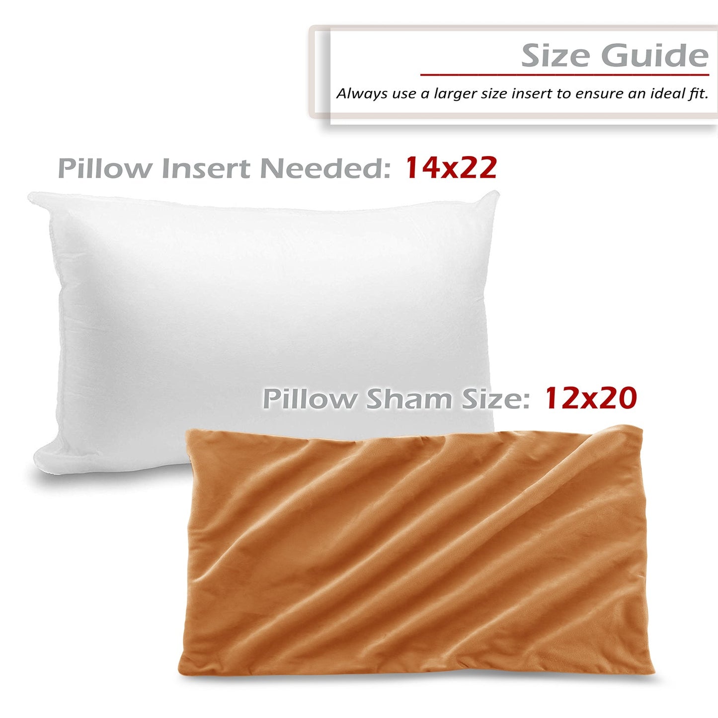 2 Pack 12 x 20 nestl Throw Pillow Covers, Cozy Velvet Decorative Outdoor Pillow