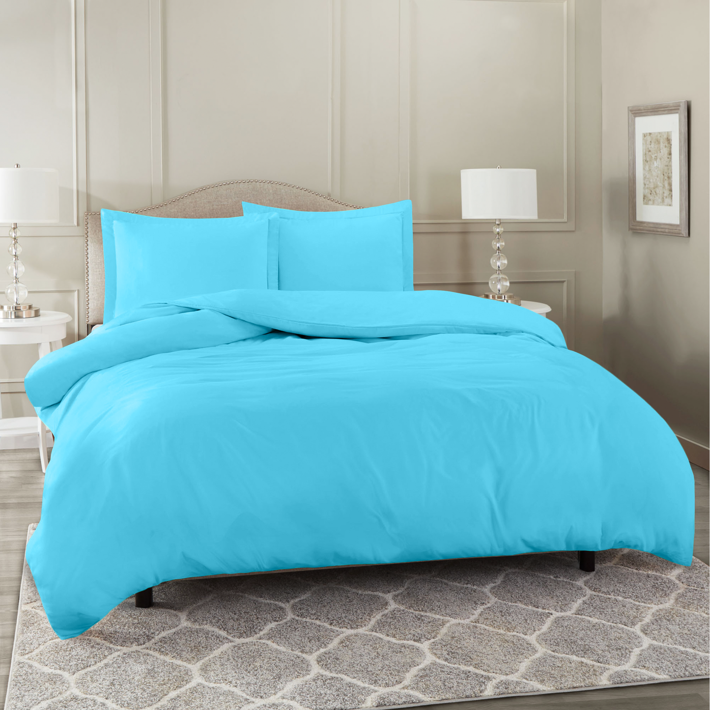 nestl Microfiber Duvet Cover Sets (1 Duvet Cover, 2 Pillowshams)