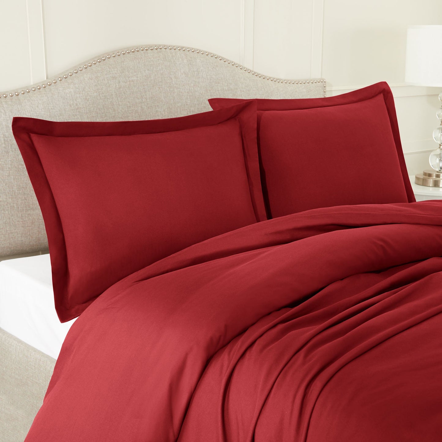 nestl Microfiber Duvet Cover Sets (1 Duvet Cover, 2 Pillowshams)