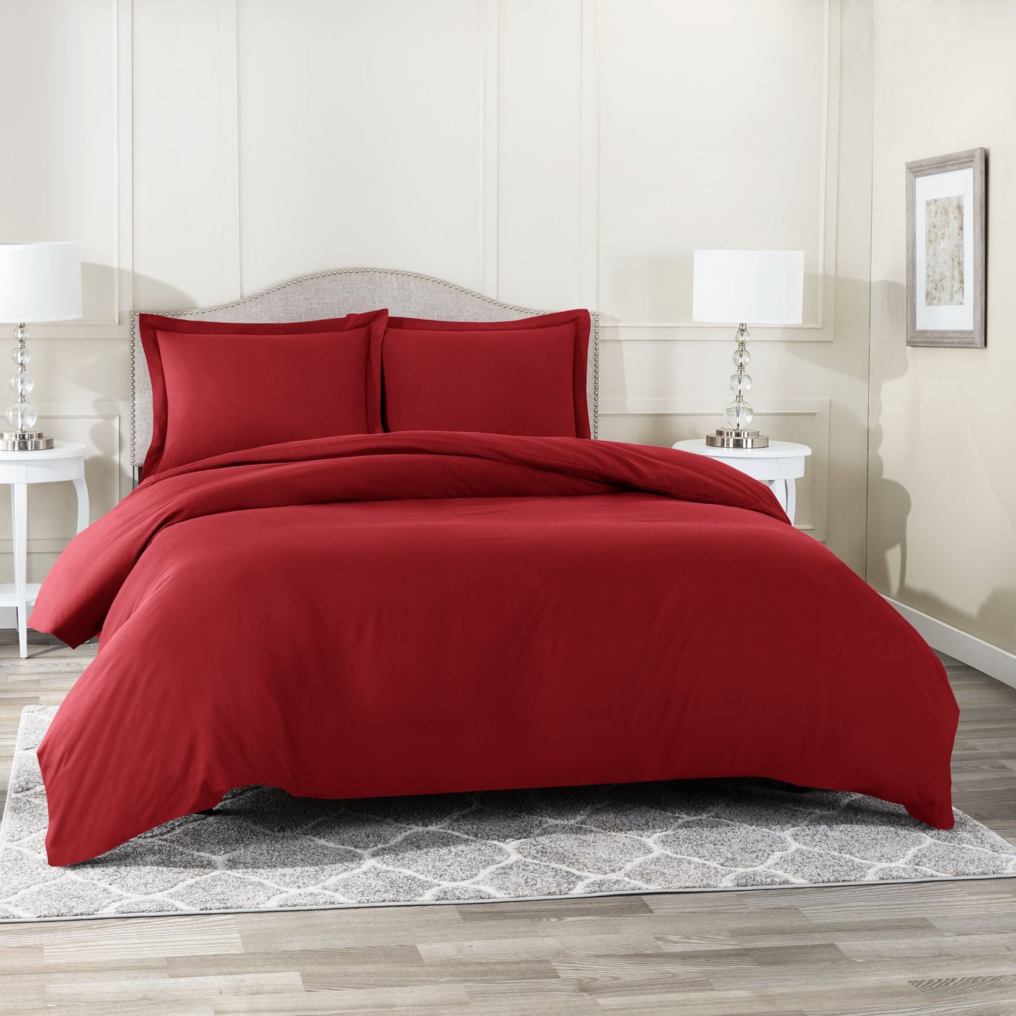 nestl Microfiber Duvet Cover Sets (1 Duvet Cover, 2 Pillowshams)