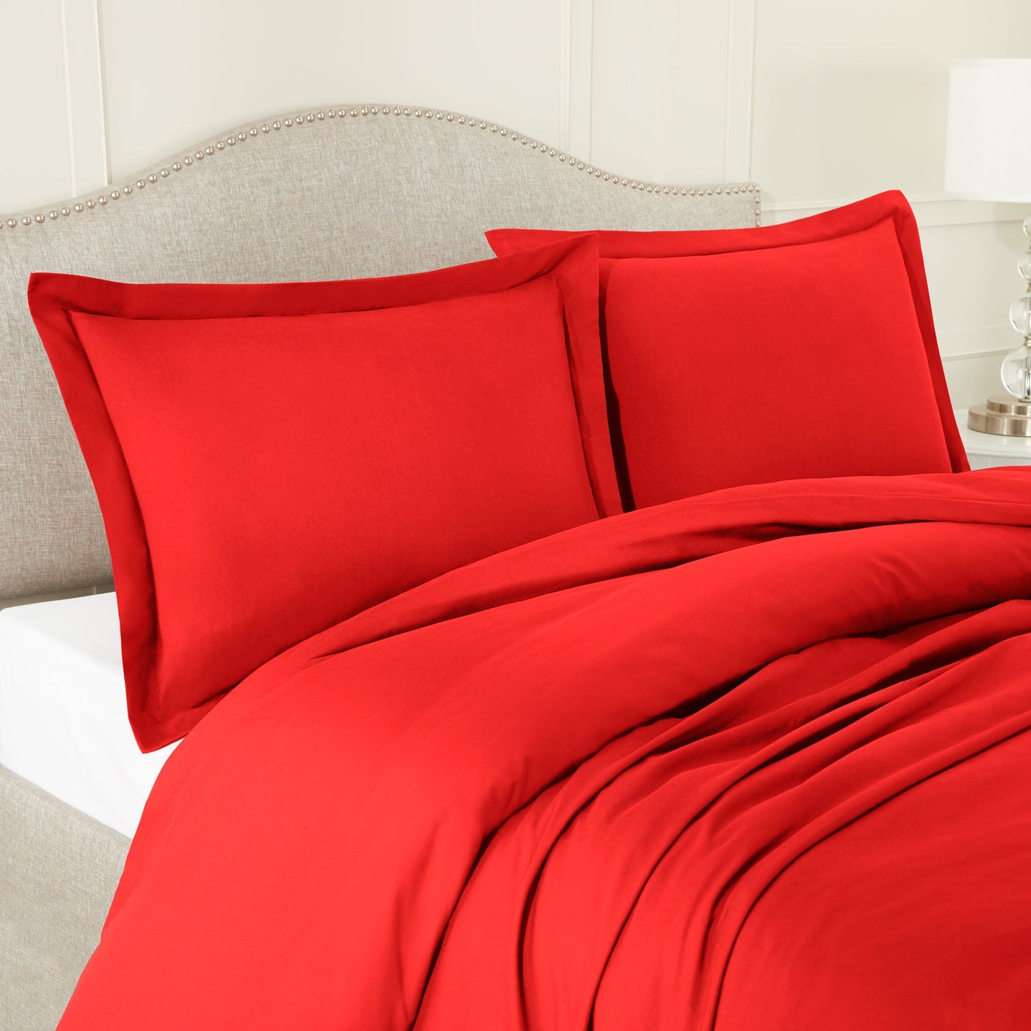 nestl Microfiber Duvet Cover Sets (1 Duvet Cover, 2 Pillowshams)