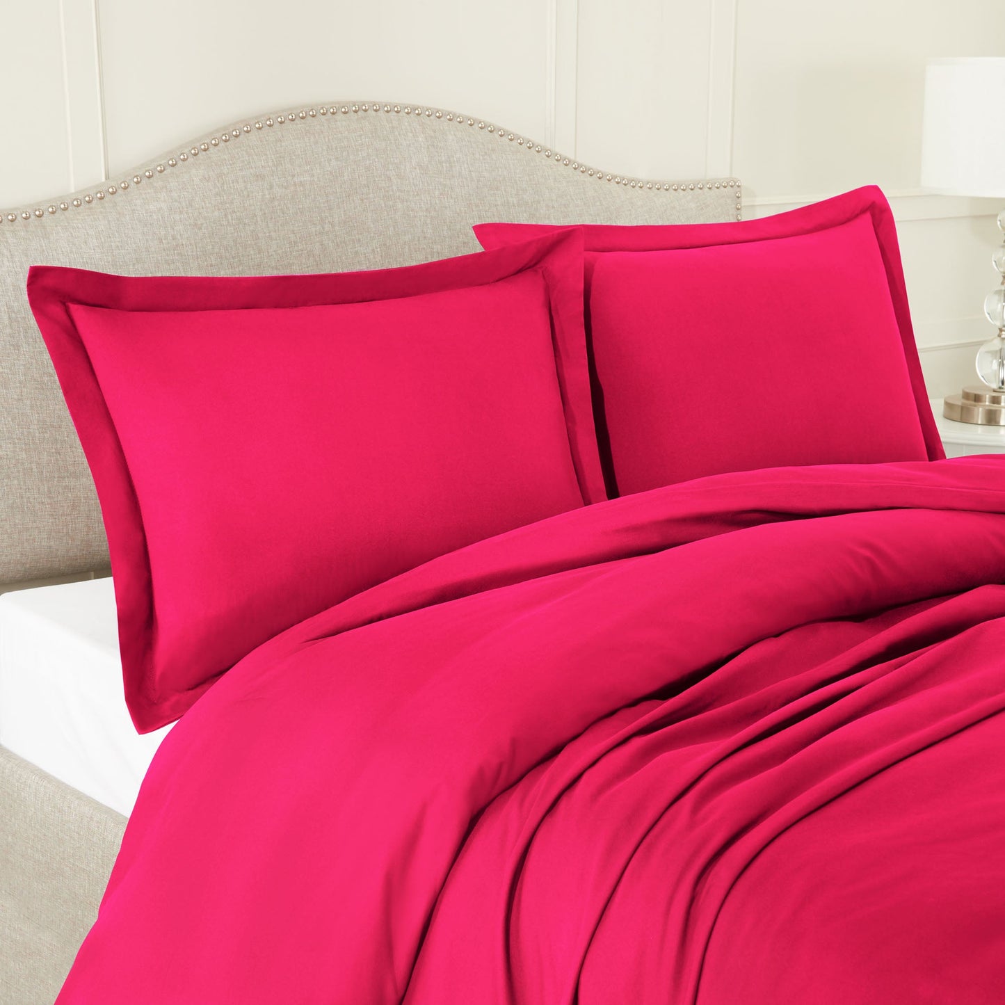 nestl Microfiber Duvet Cover Sets (1 Duvet Cover, 2 Pillowshams)