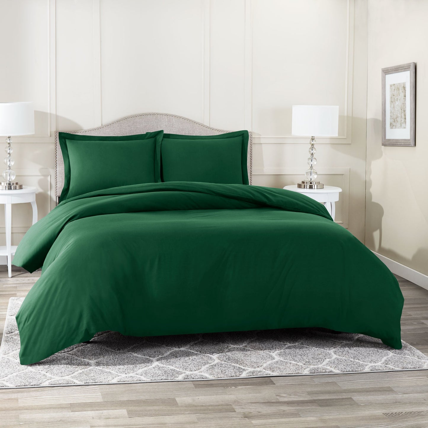 nestl Microfiber Duvet Cover Sets (1 Duvet Cover, 2 Pillowshams)