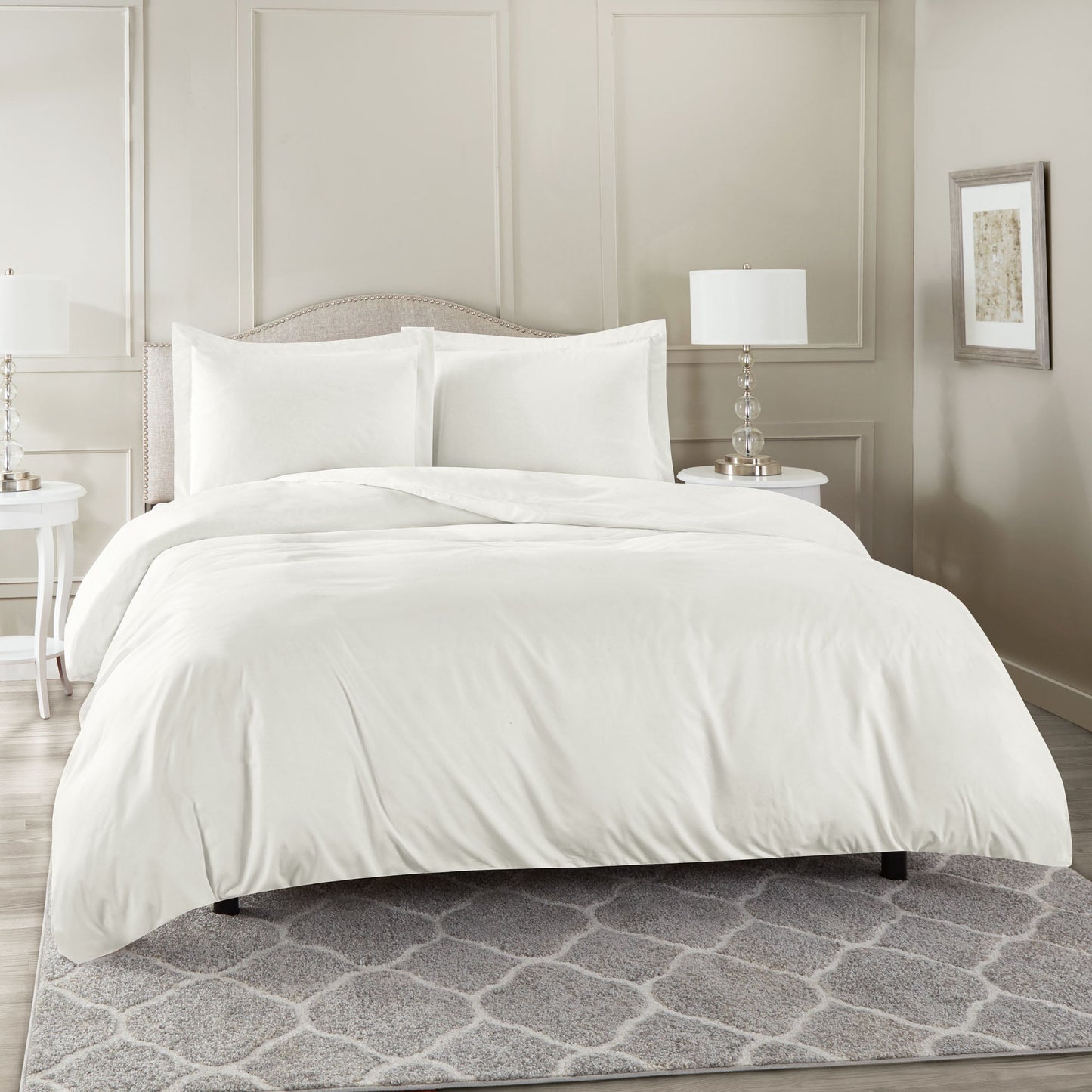 nestl Microfiber Duvet Cover Sets (1 Duvet Cover, 2 Pillowshams)