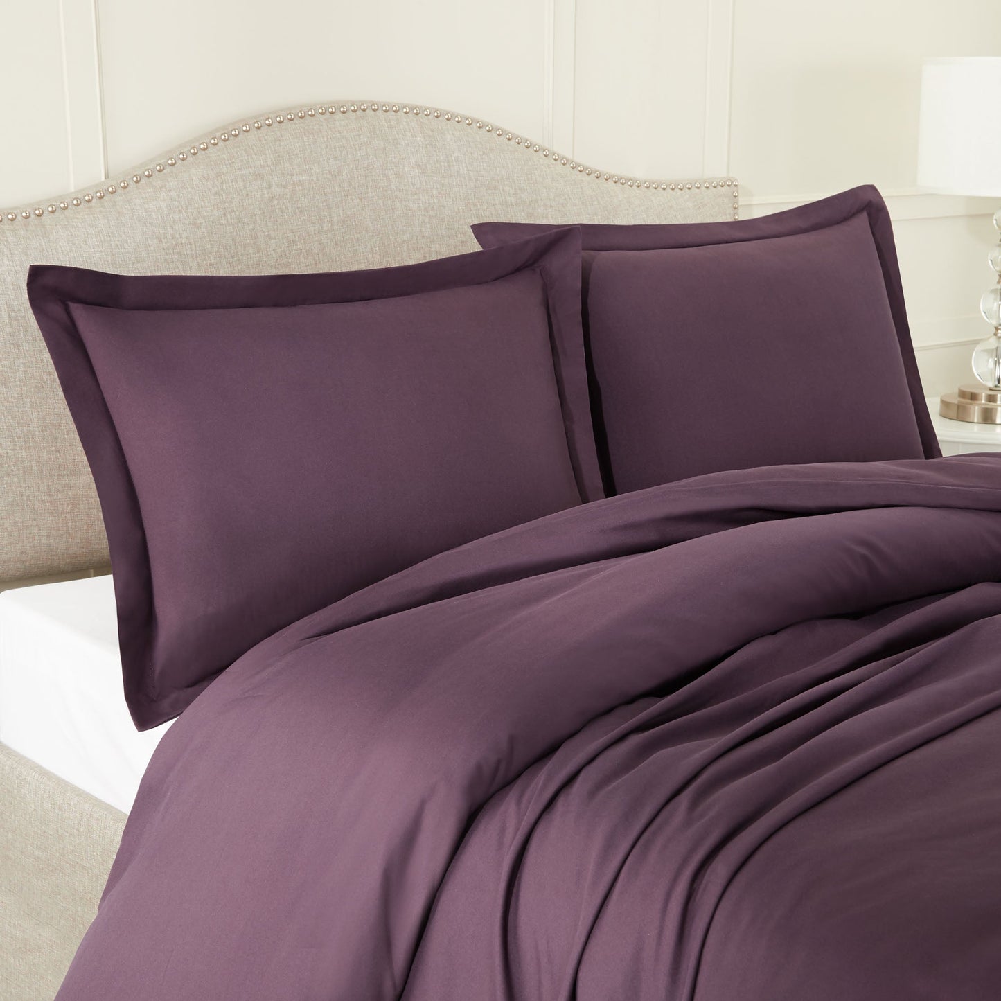 nestl Microfiber Duvet Cover Sets (1 Duvet Cover, 2 Pillowshams)