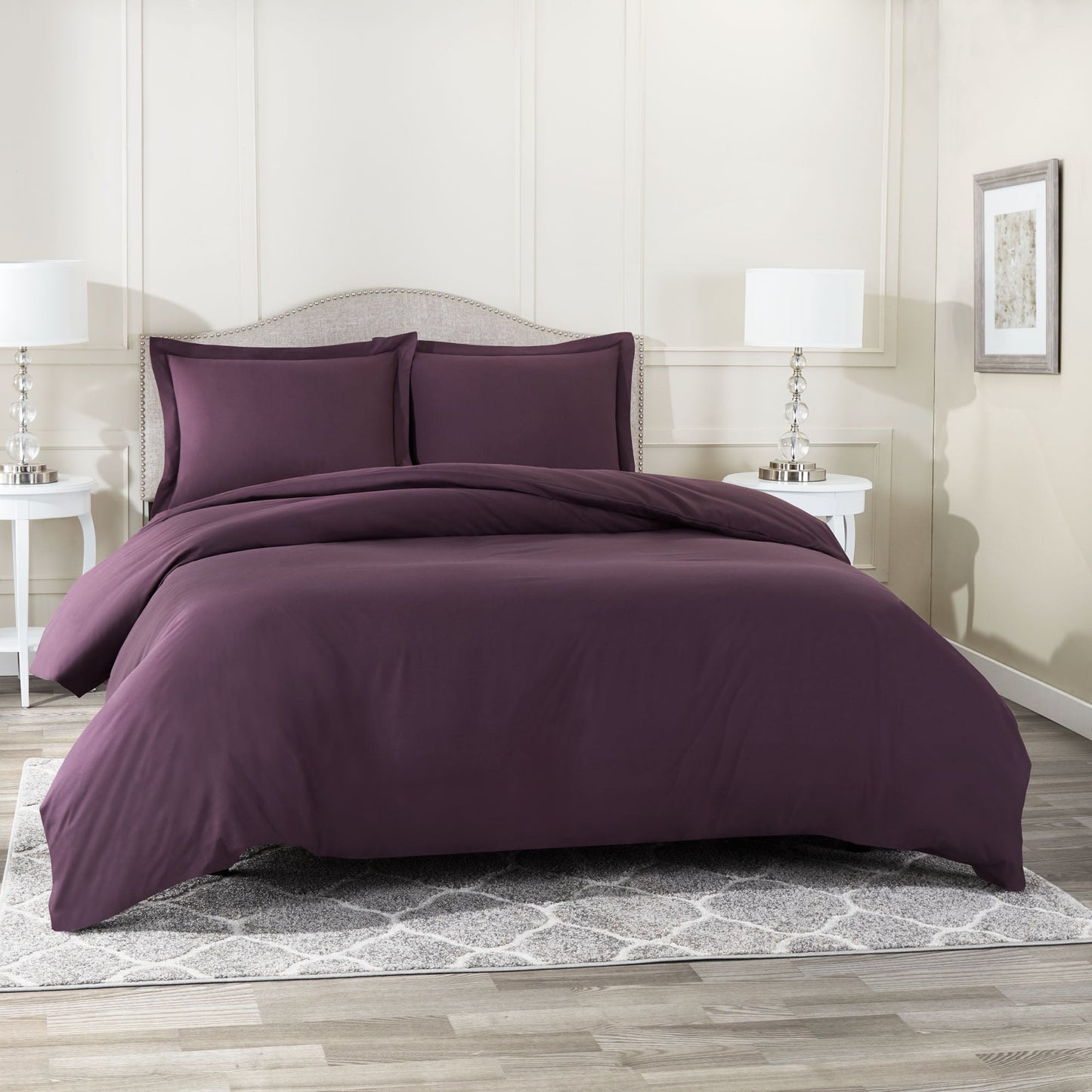 nestl Microfiber Duvet Cover Sets (1 Duvet Cover, 2 Pillowshams)
