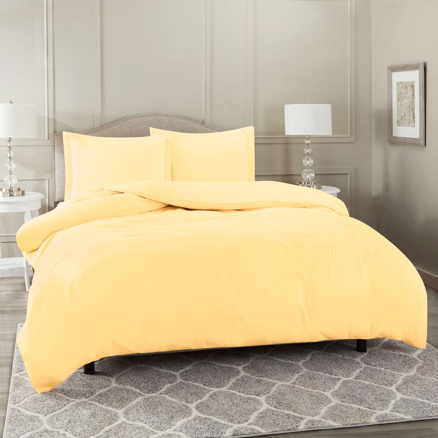 nestl Microfiber Duvet Cover Sets (1 Duvet Cover, 2 Pillowshams)