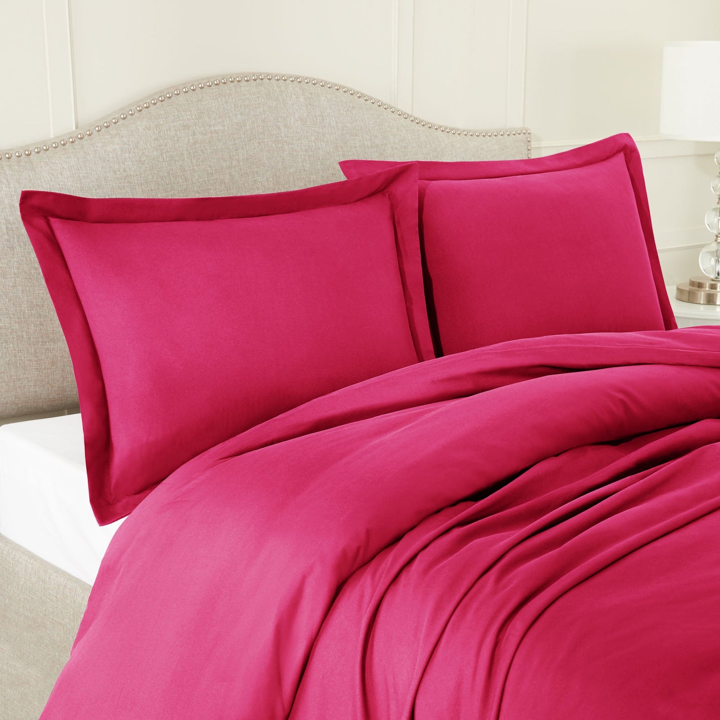 nestl Microfiber Duvet Cover Sets (1 Duvet Cover, 2 Pillowshams)