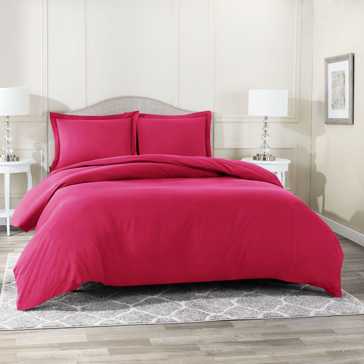nestl Microfiber Duvet Cover Sets (1 Duvet Cover, 2 Pillowshams)
