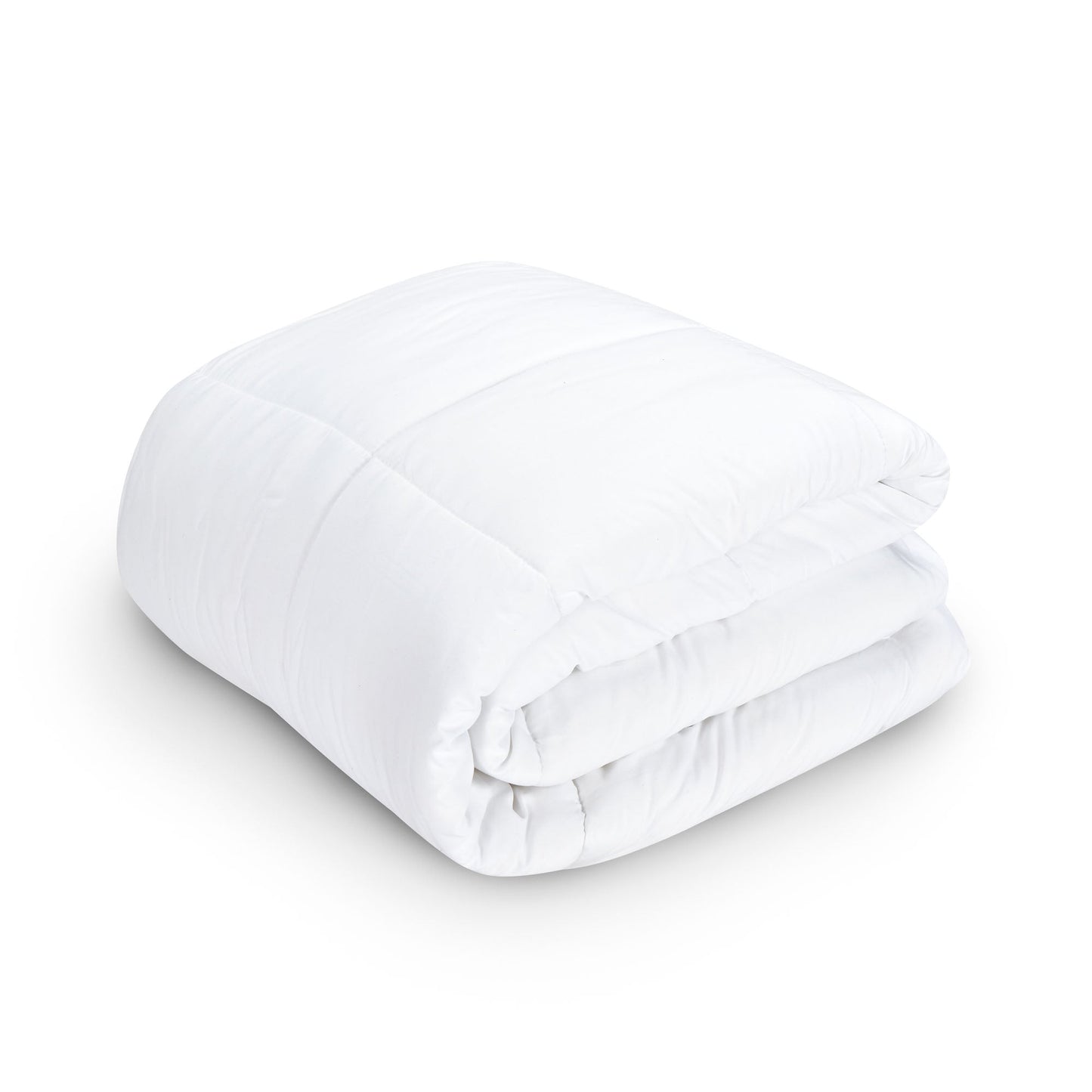 nestl Down Alternative Comforter - Quilted Comforter - Queen Size Comforter - Hypoallergenic - All Season Quilted Duvet Insert, White