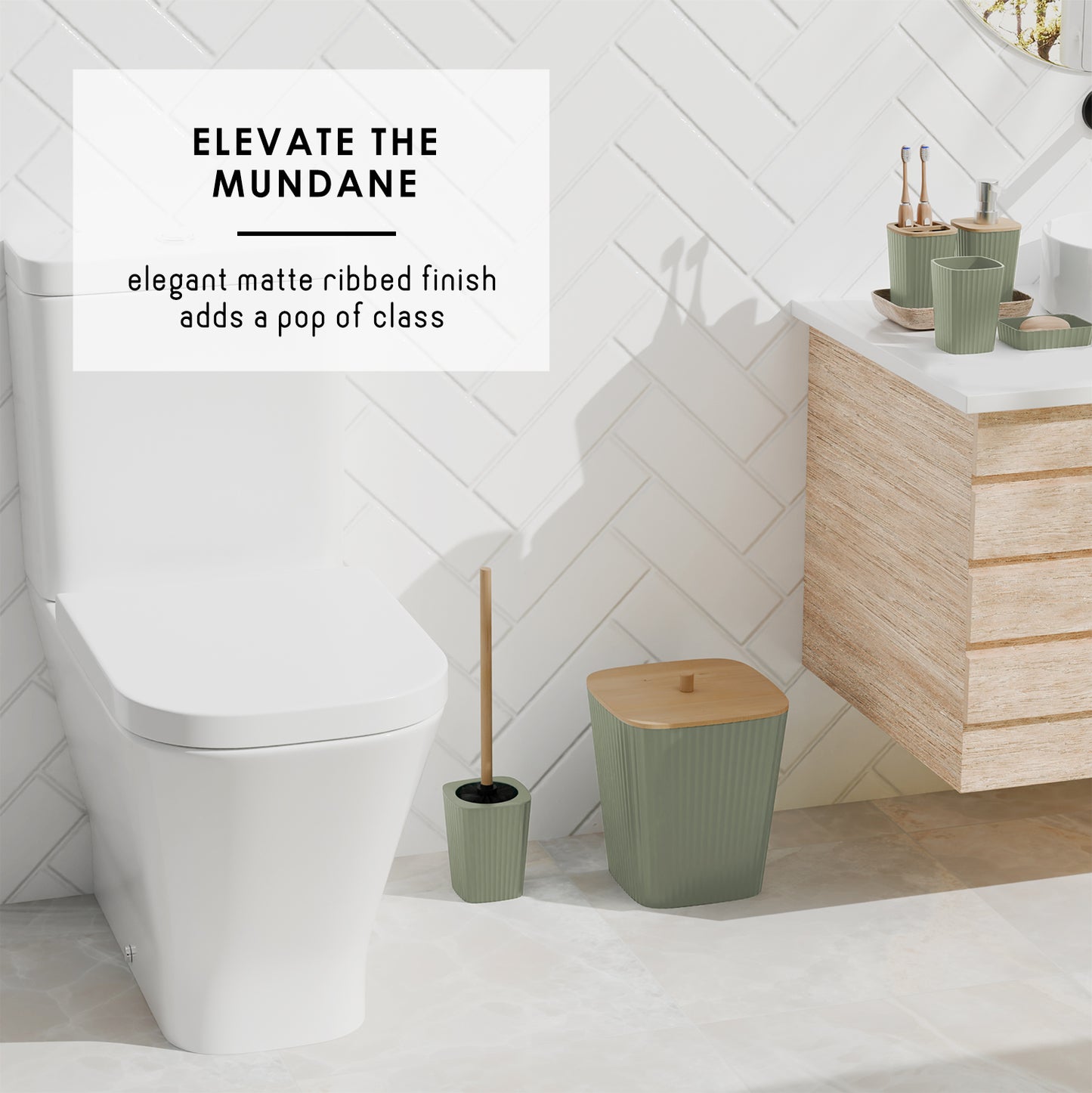 Clara Clark Bathroom Accessory Set