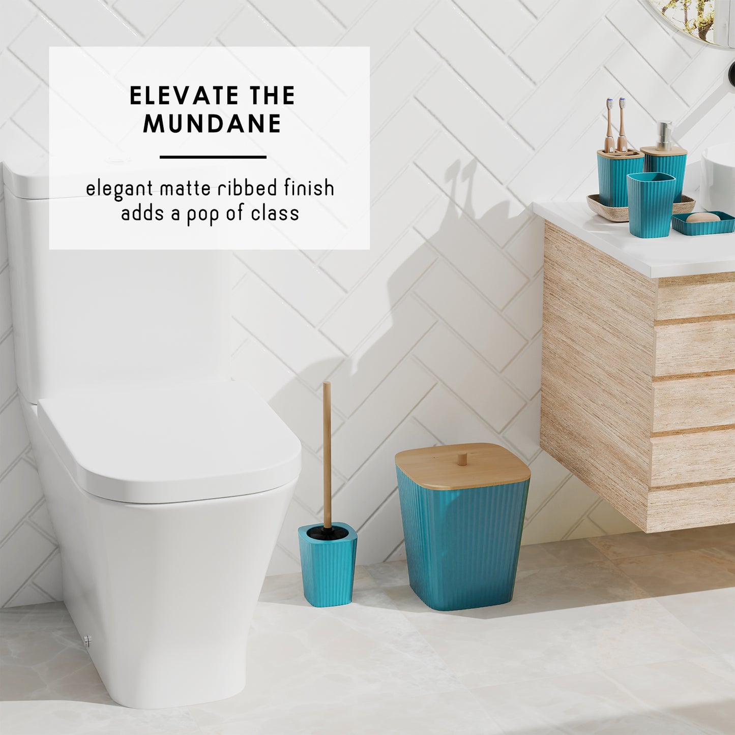 Clara Clark Bathroom Accessory Set