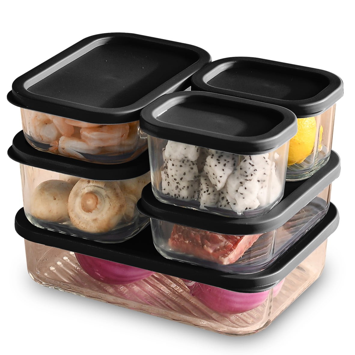 Virtu Glass Food Storage Containers