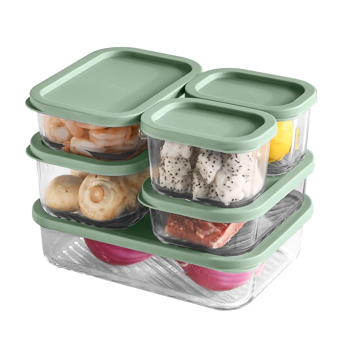 Virtu Glass Food Storage Containers