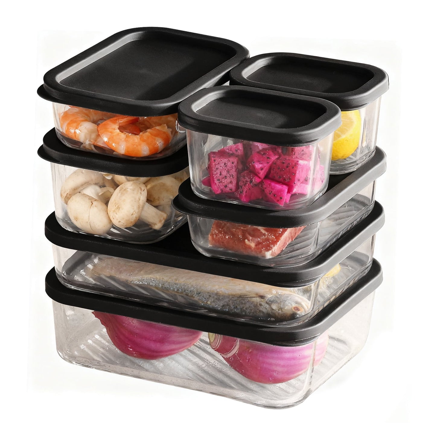 Virtu Glass Food Storage Containers